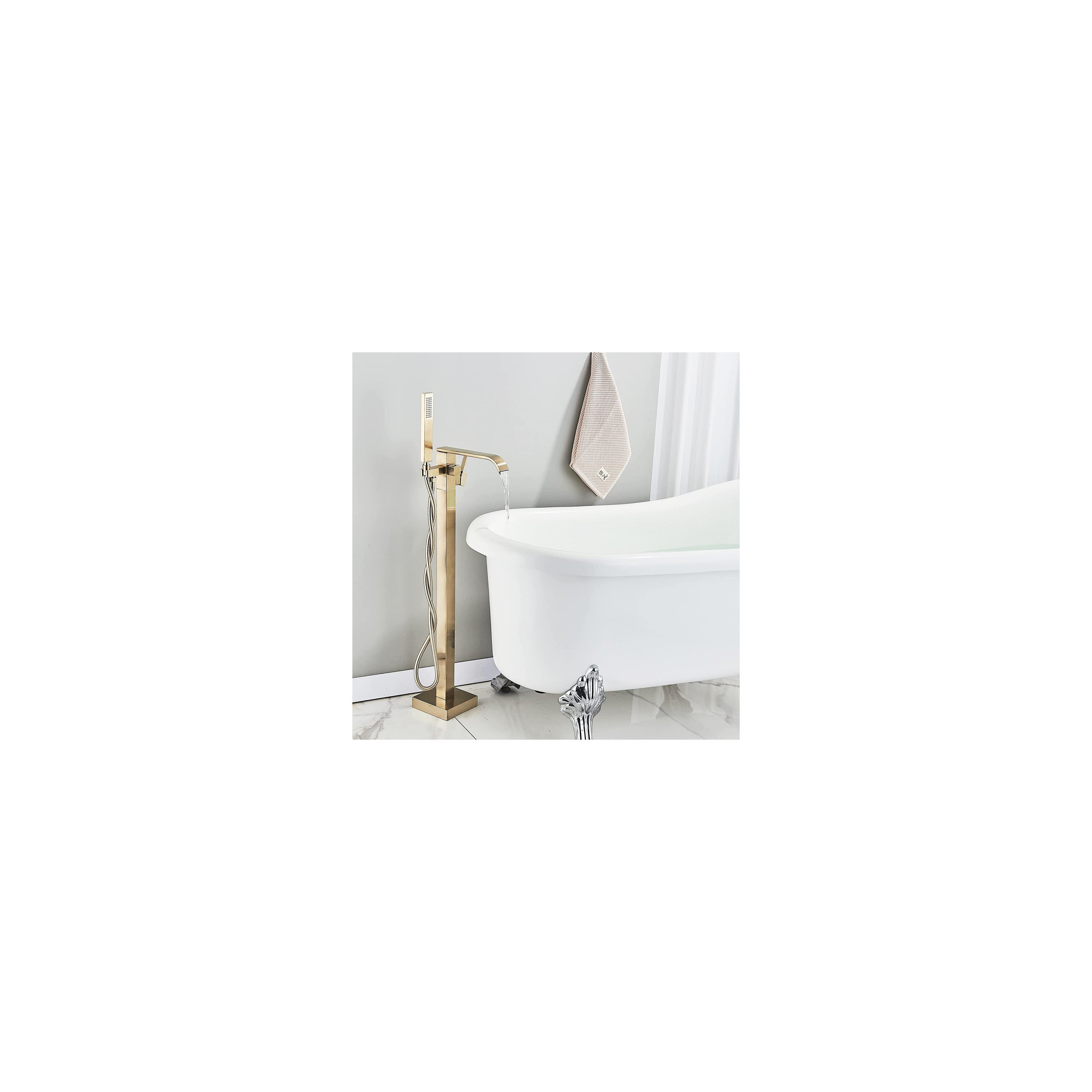 Robinet autoportant Rea Carat Gold Brush