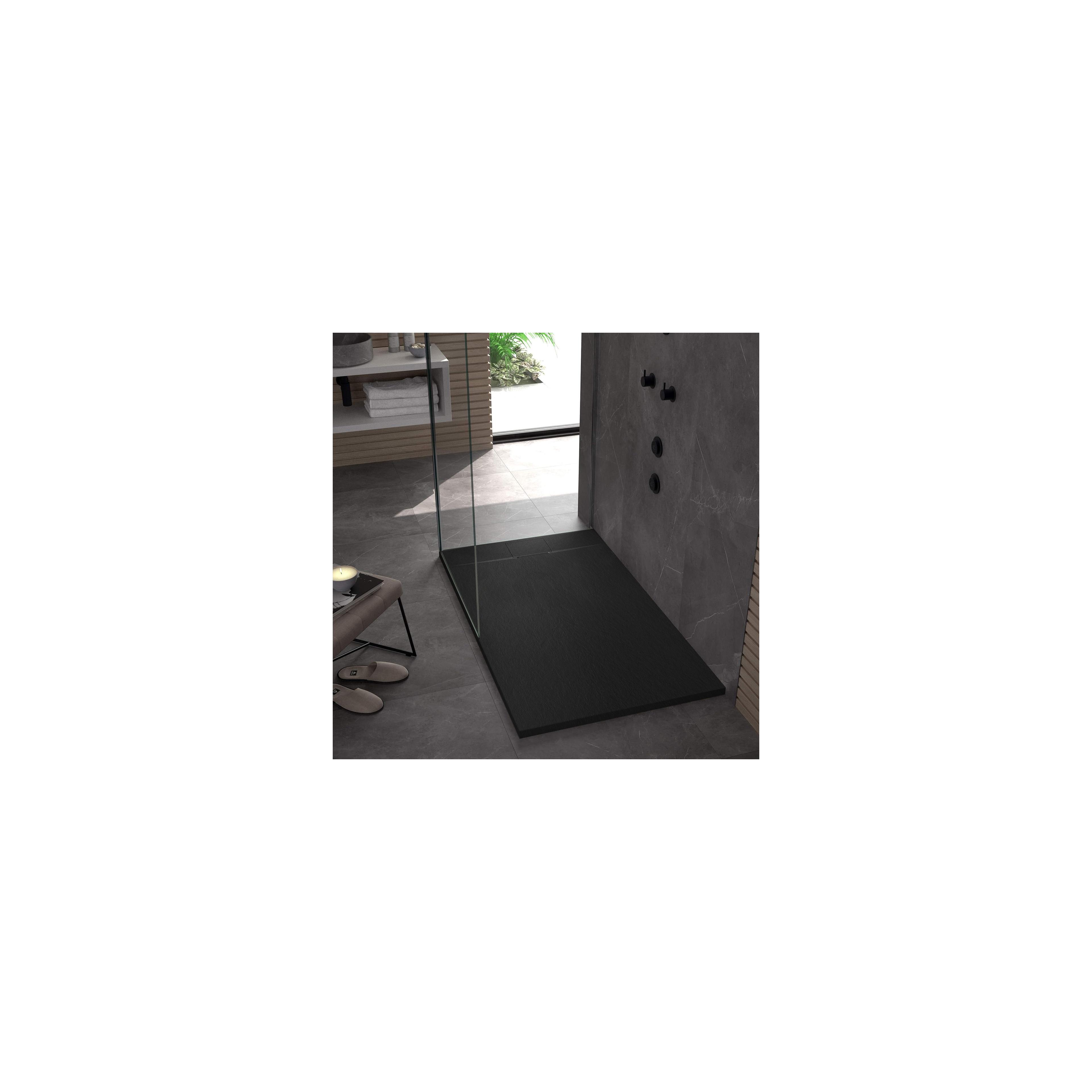 Shower tray Bazalt Black 80x120