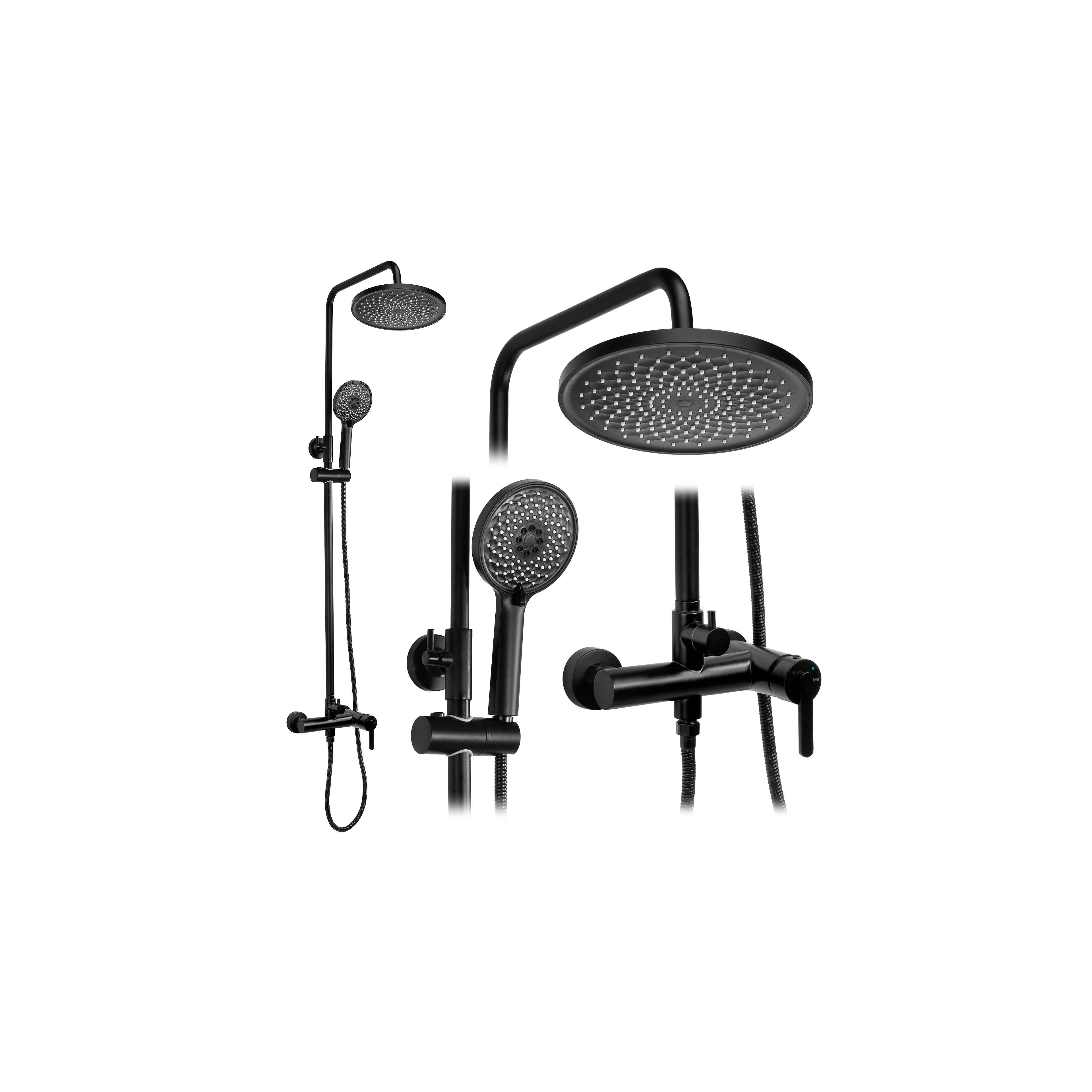 Kit de douche Rea Ontario Black