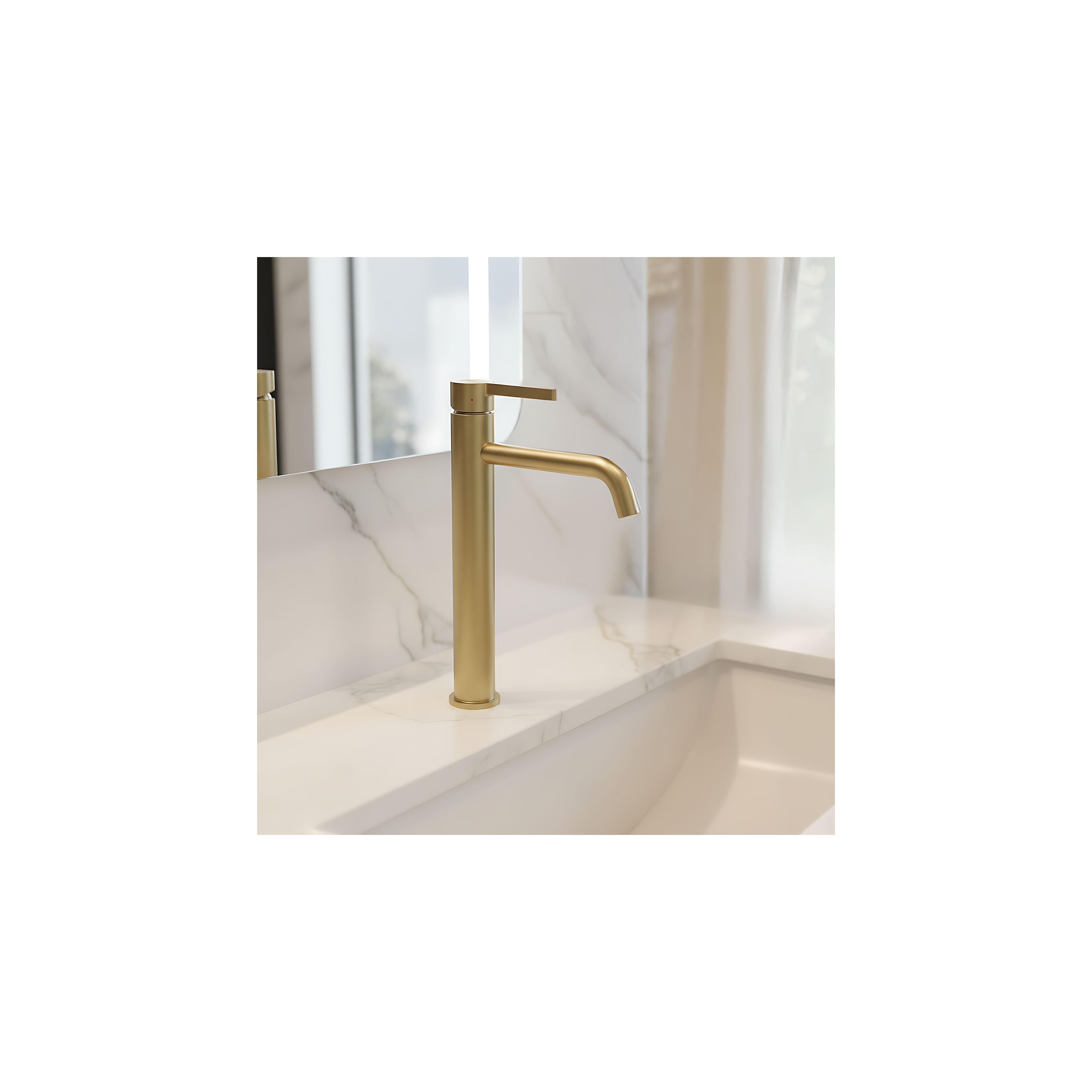 Baterie pentru baie Rea Foster Brush Gold High