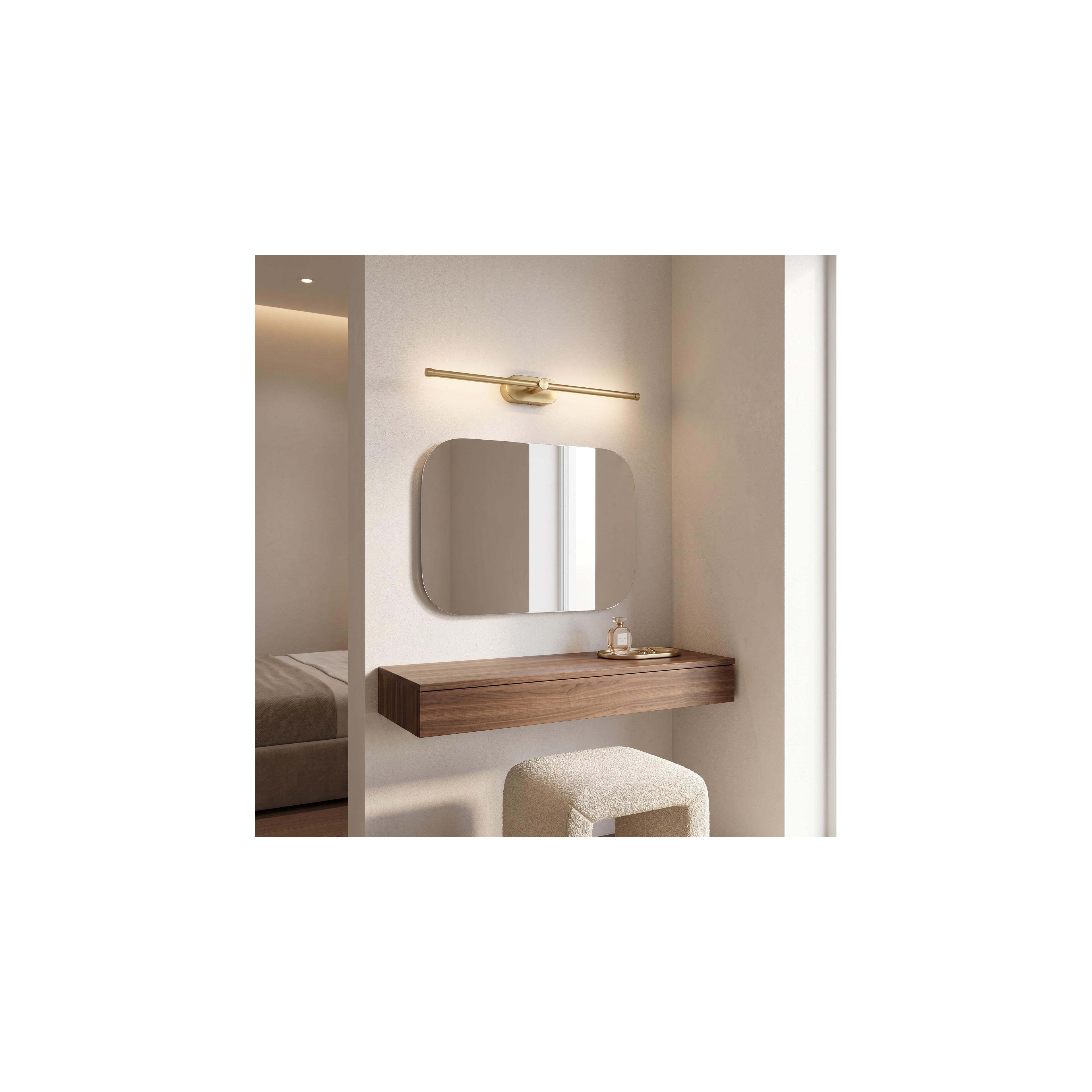 Badeværelse væg LED-lampe APP1893-1W 60 cm BRUSH GOLD