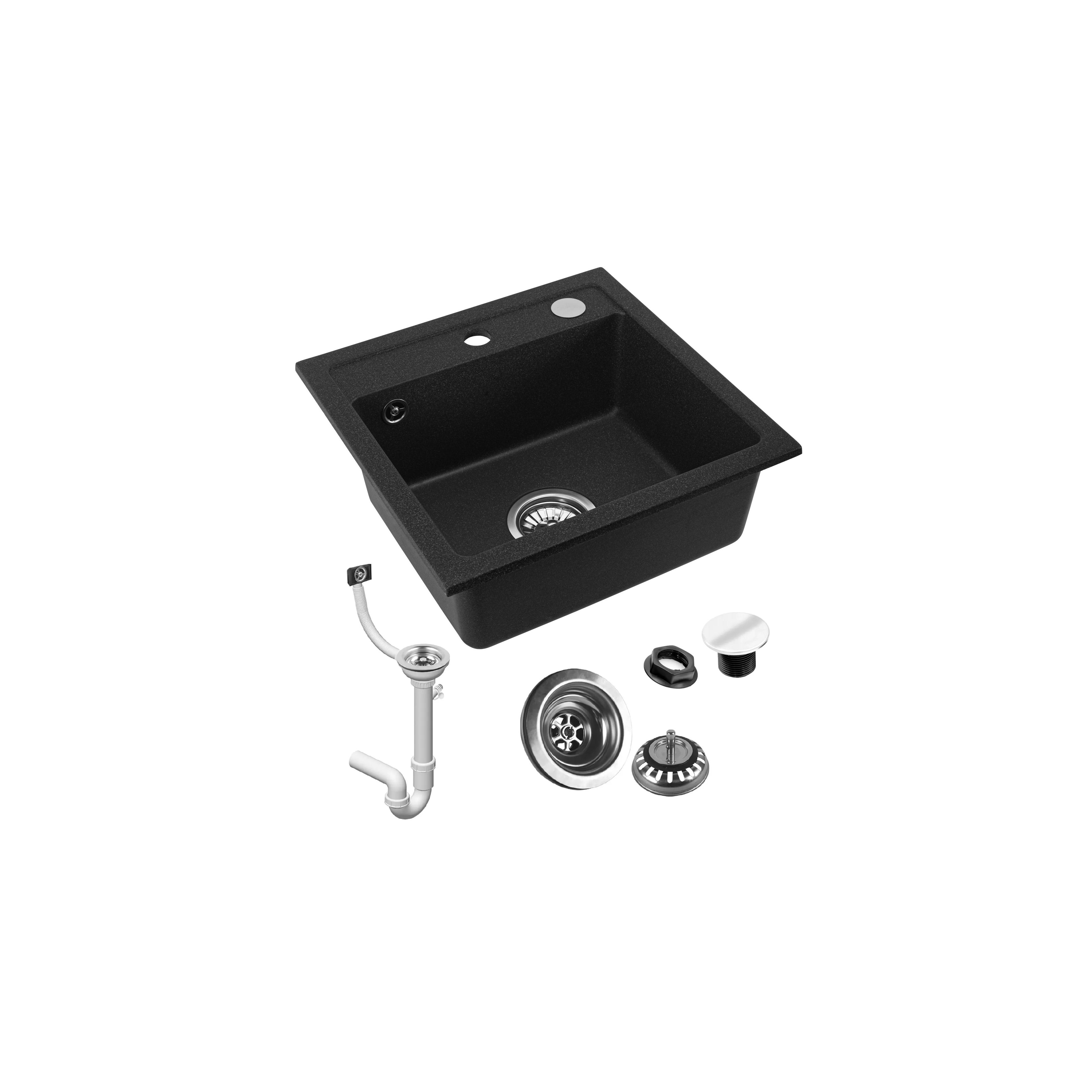 Sinks granit  West black dots