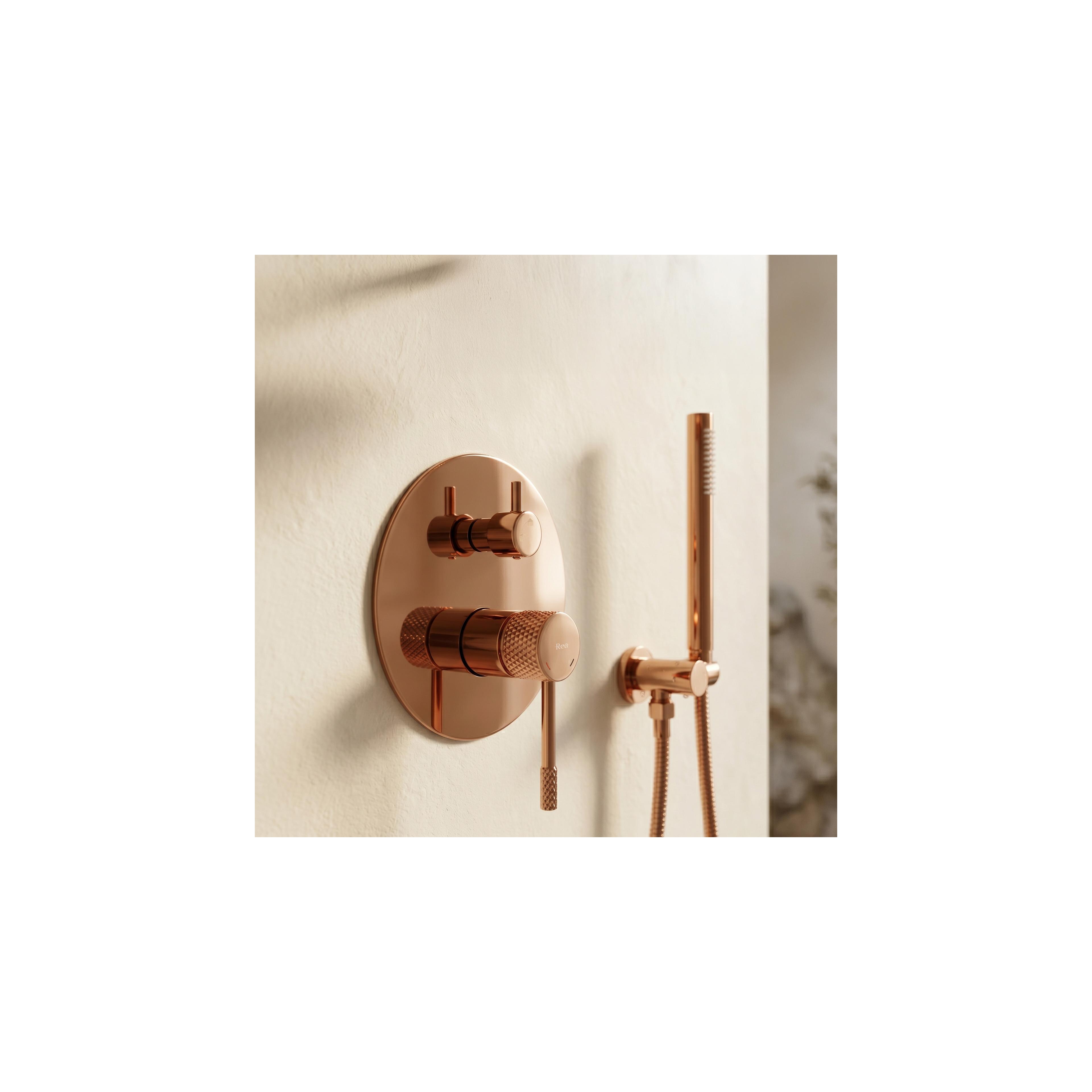Shower system Rea Venti Copper + BOX