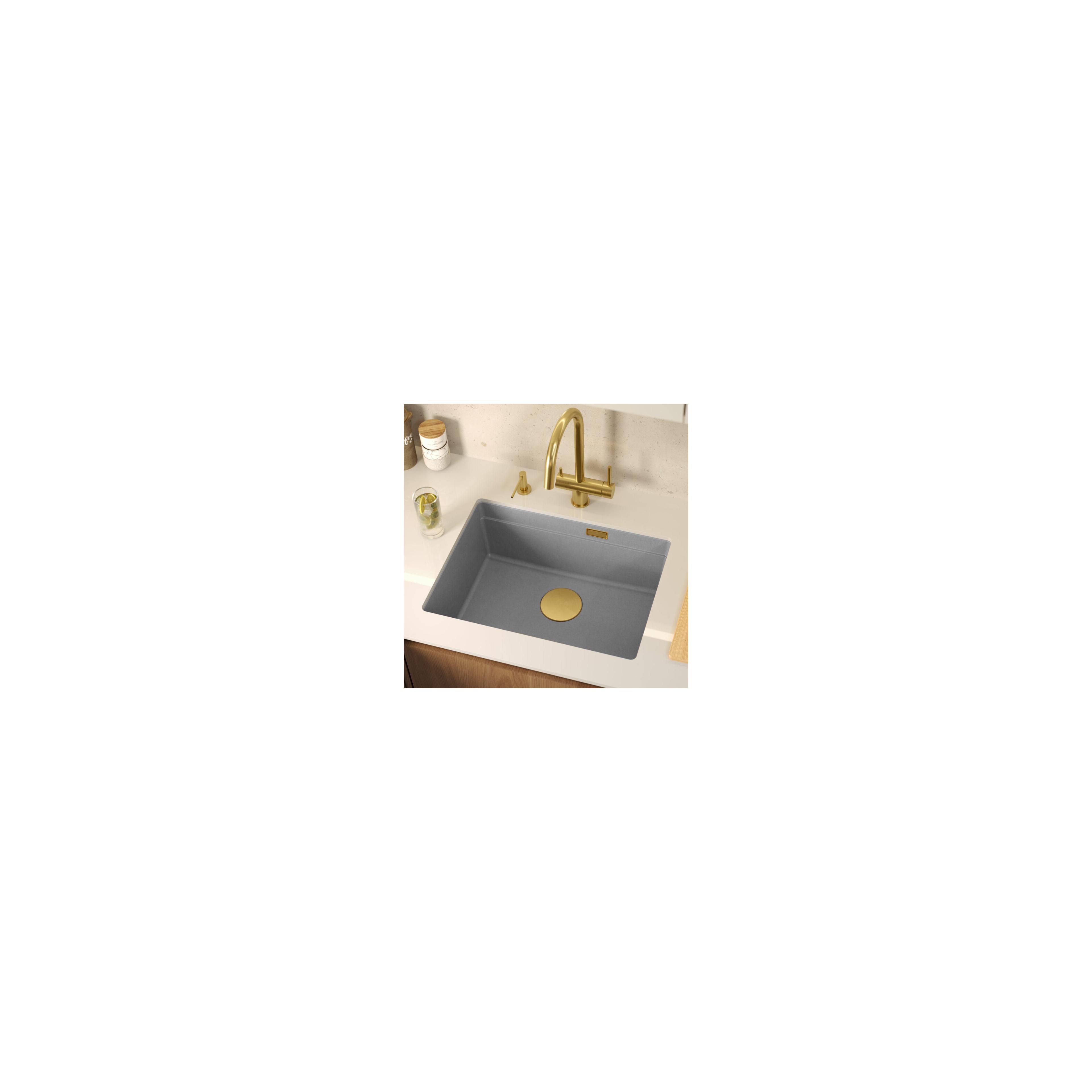 Fregadero de granito Logan 100 Grey Metallic