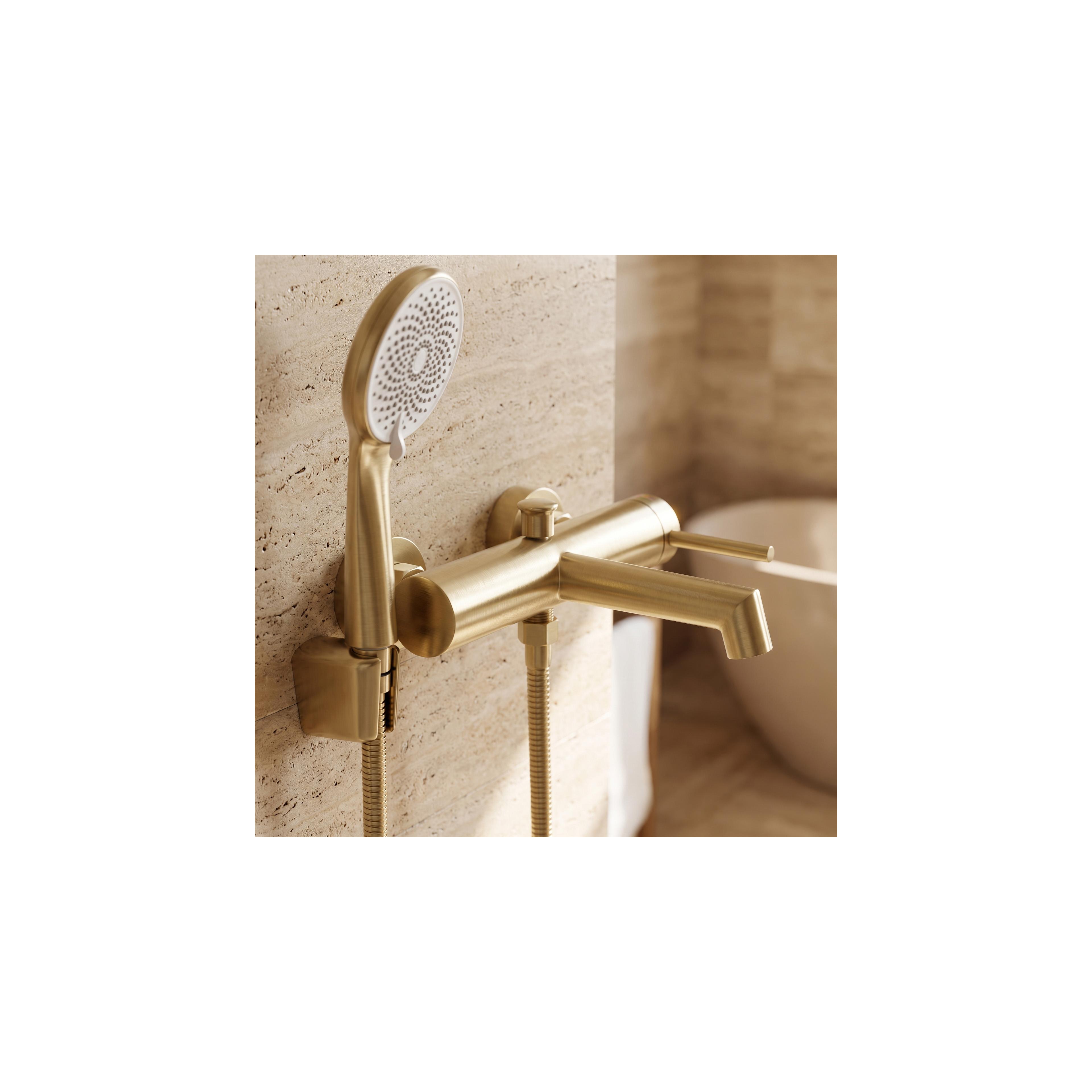 Bathroom faucet REA Foss Gold Brush