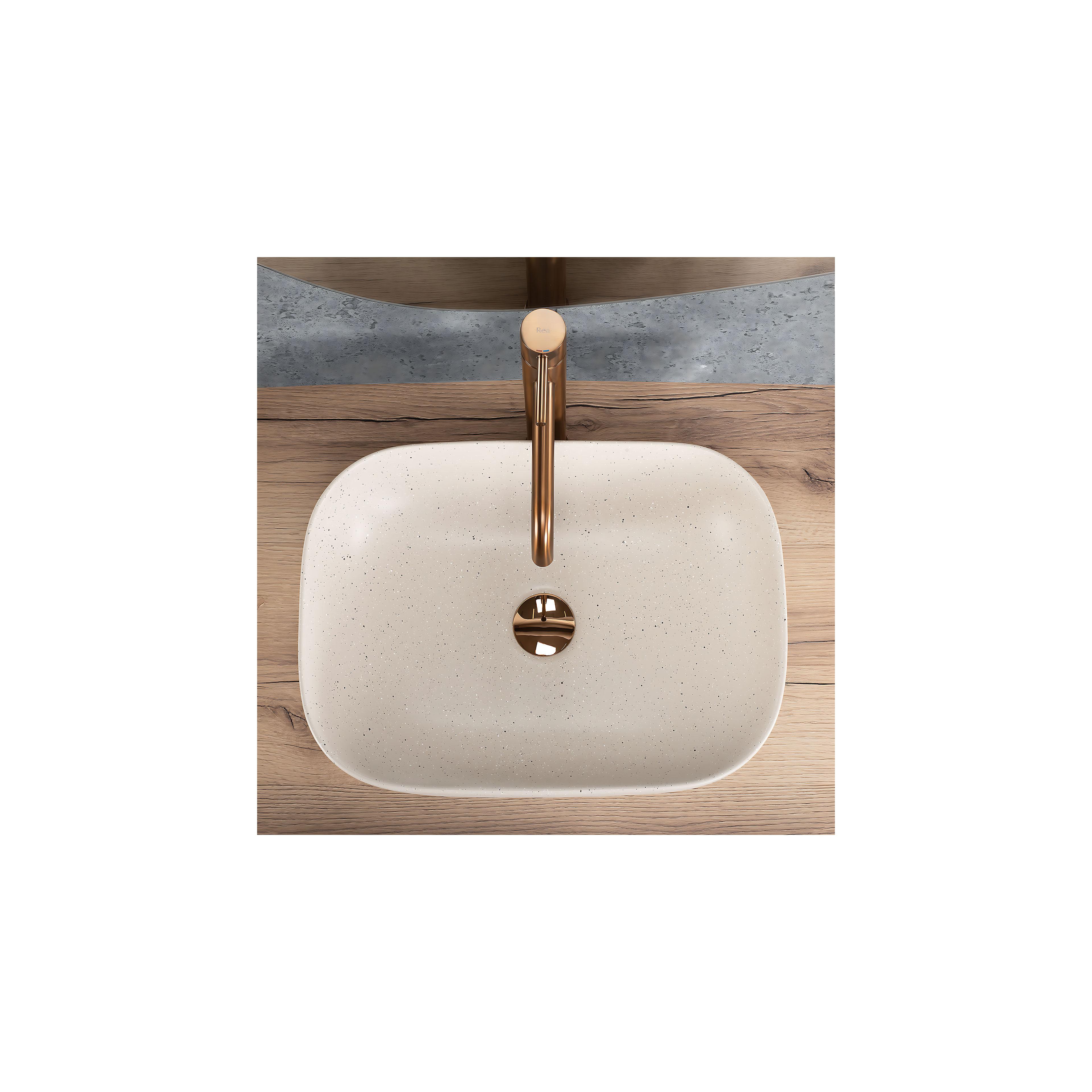 Countertop washbasin Rea Belinda Sandy