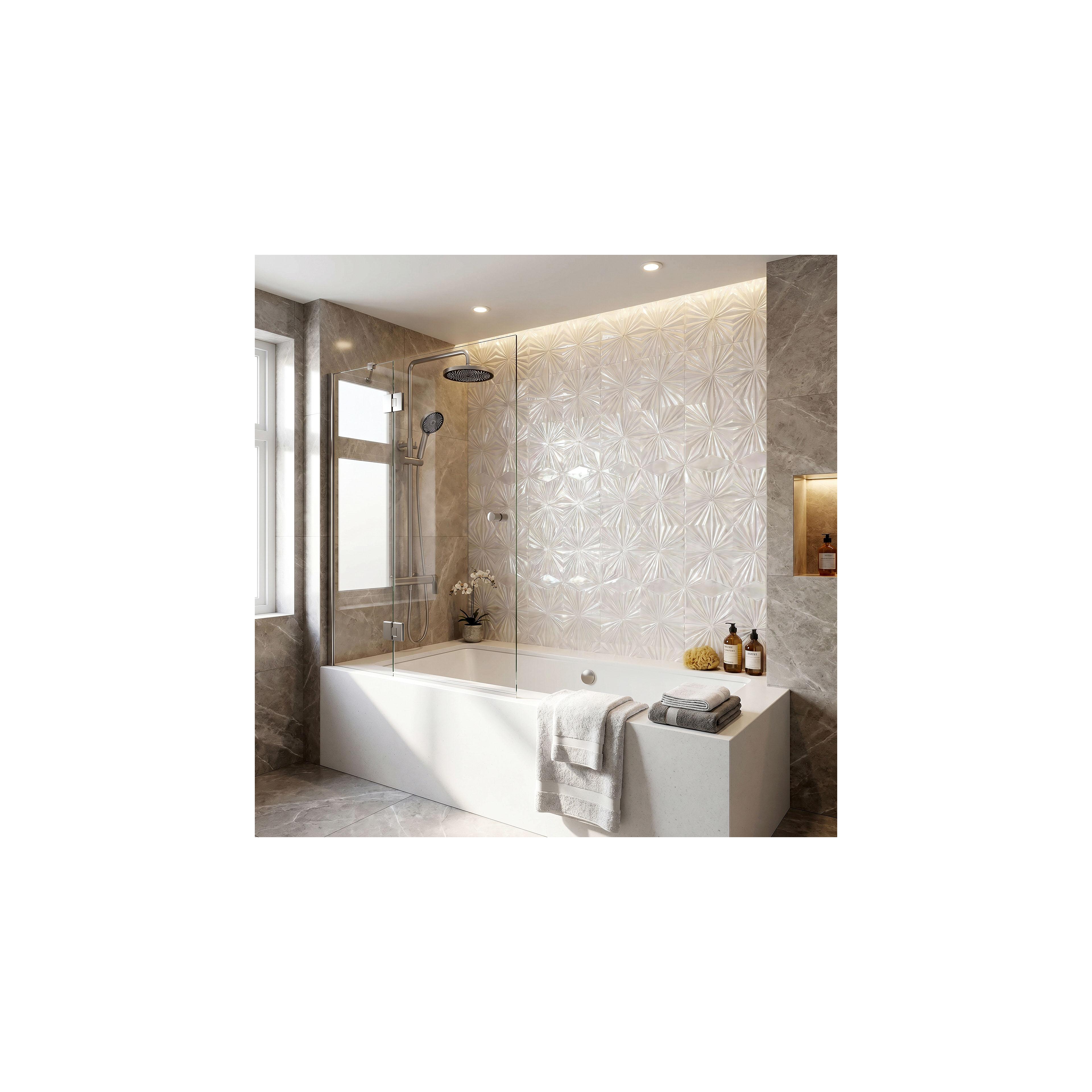 Shower set Rea Hunter Brush Nickel