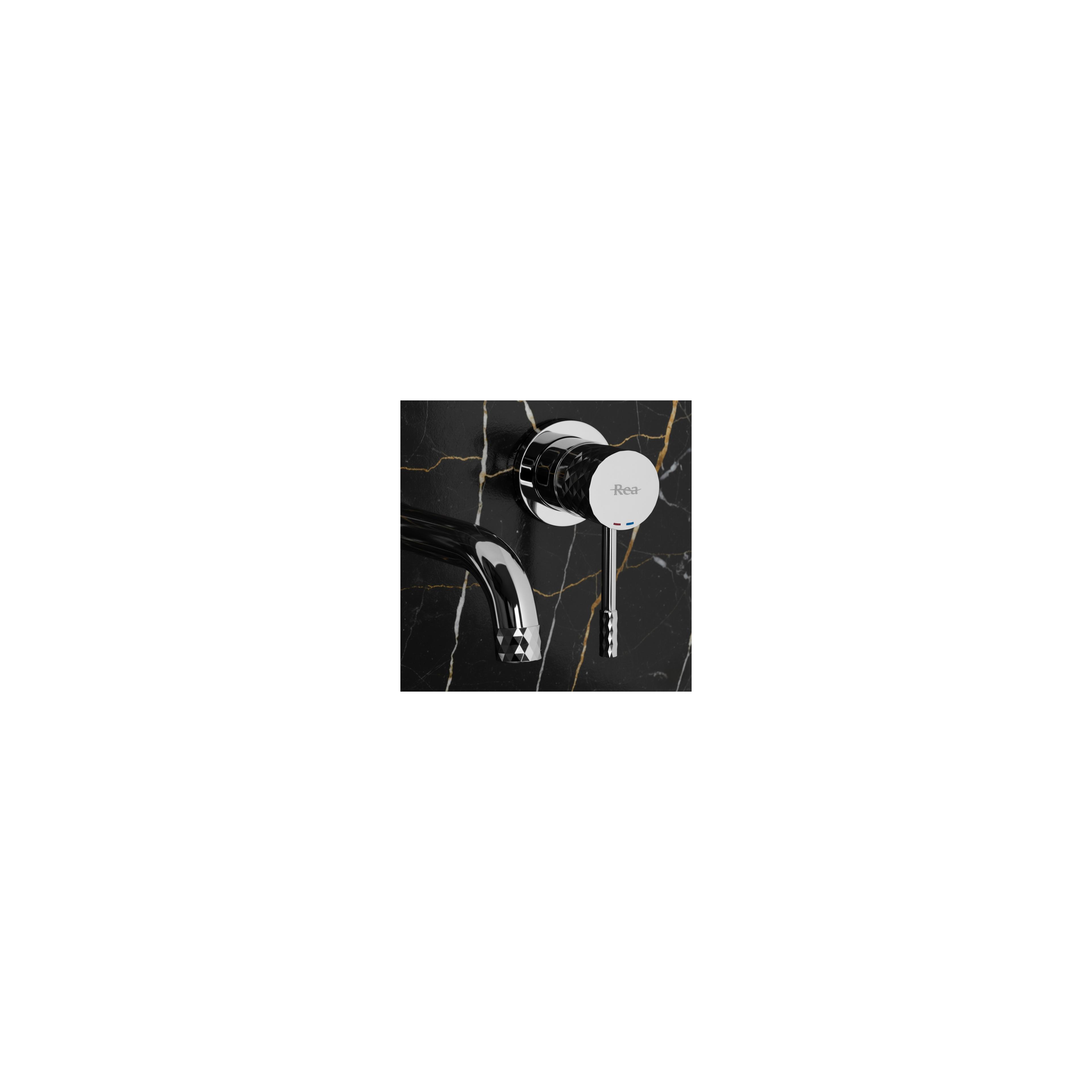 Wall Mounted faucet Rea Lungo Diamond Chrom + BOX