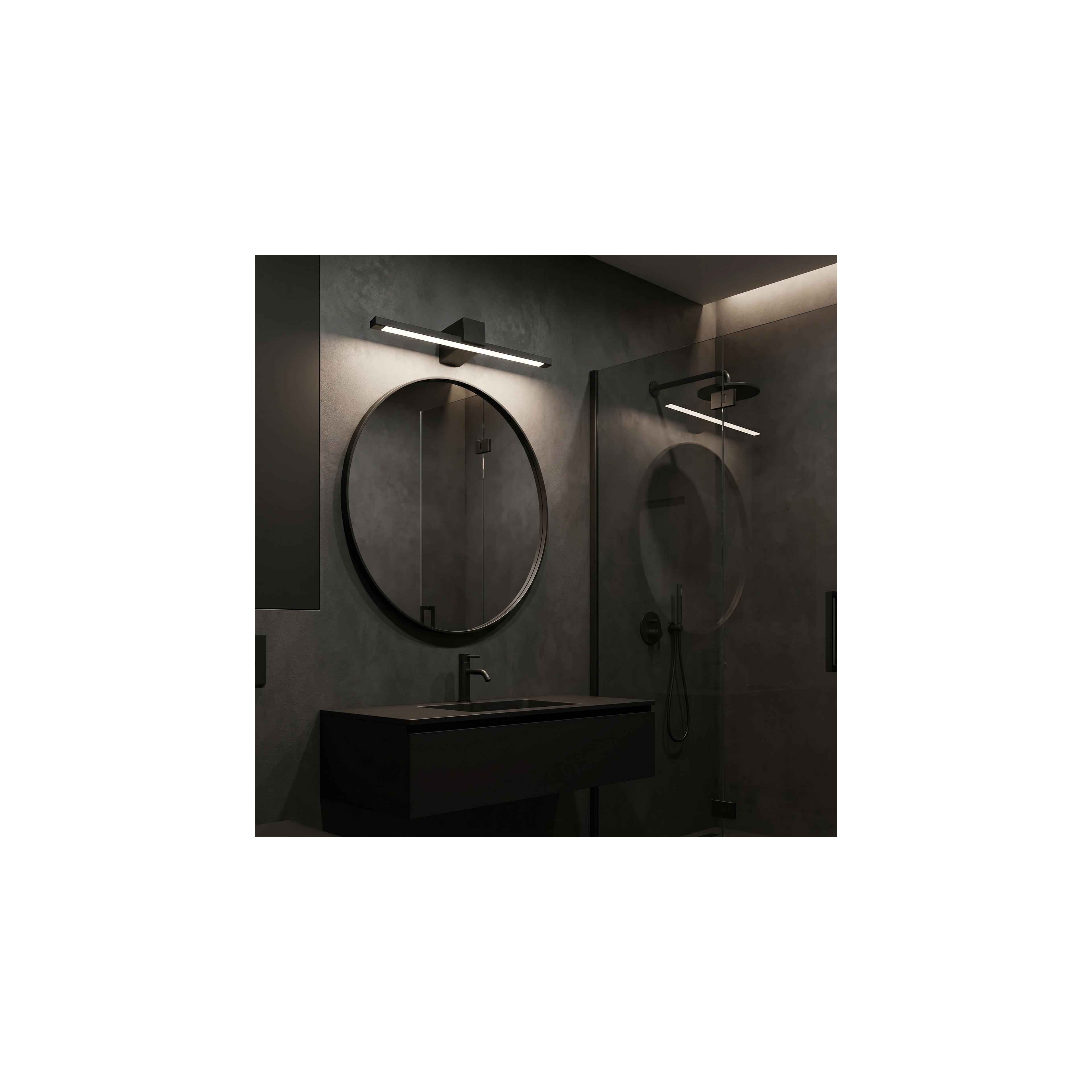 Bad LED-Wandleuchte SWE050-1W 60 cm Black