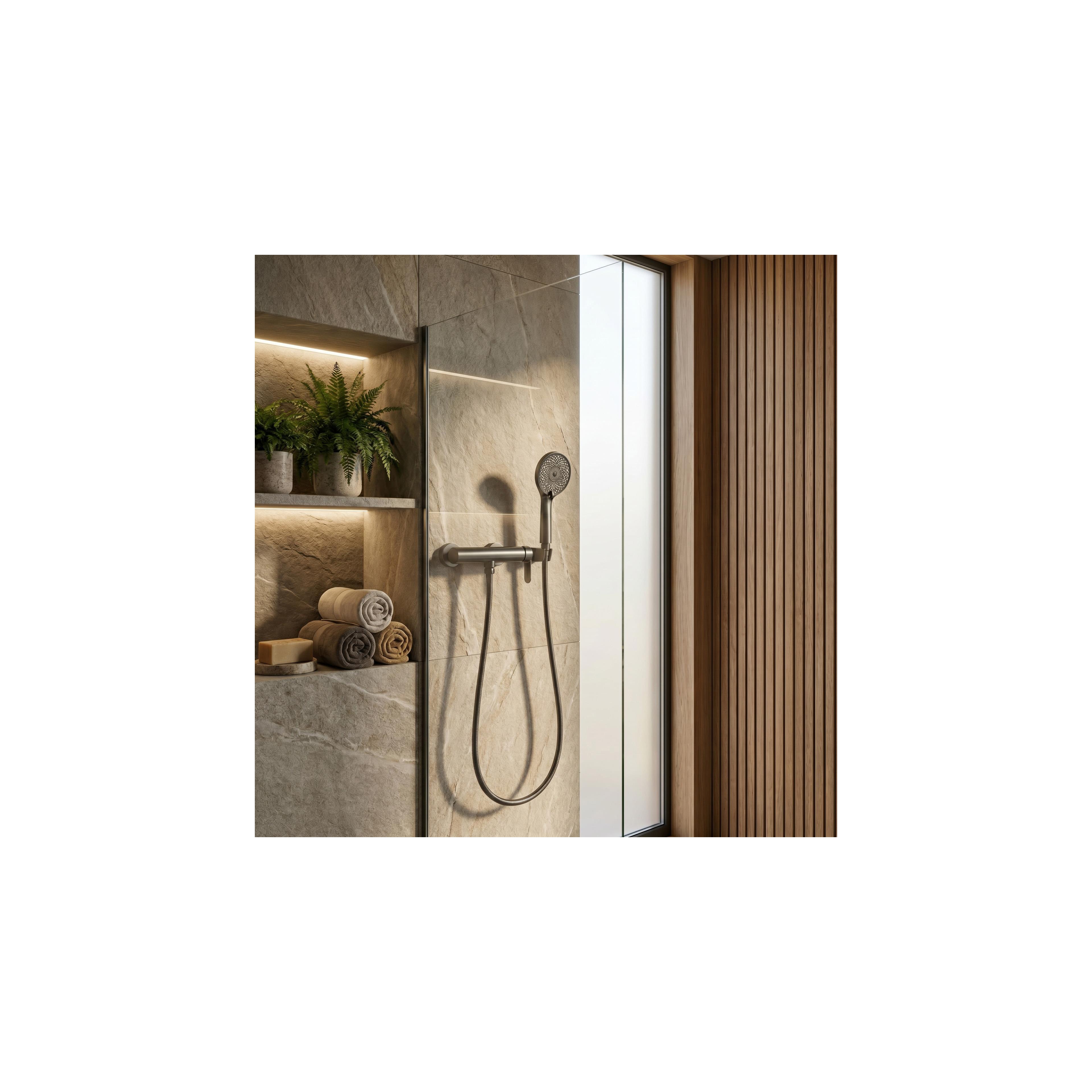 Shower faucet REA Arcos Titan