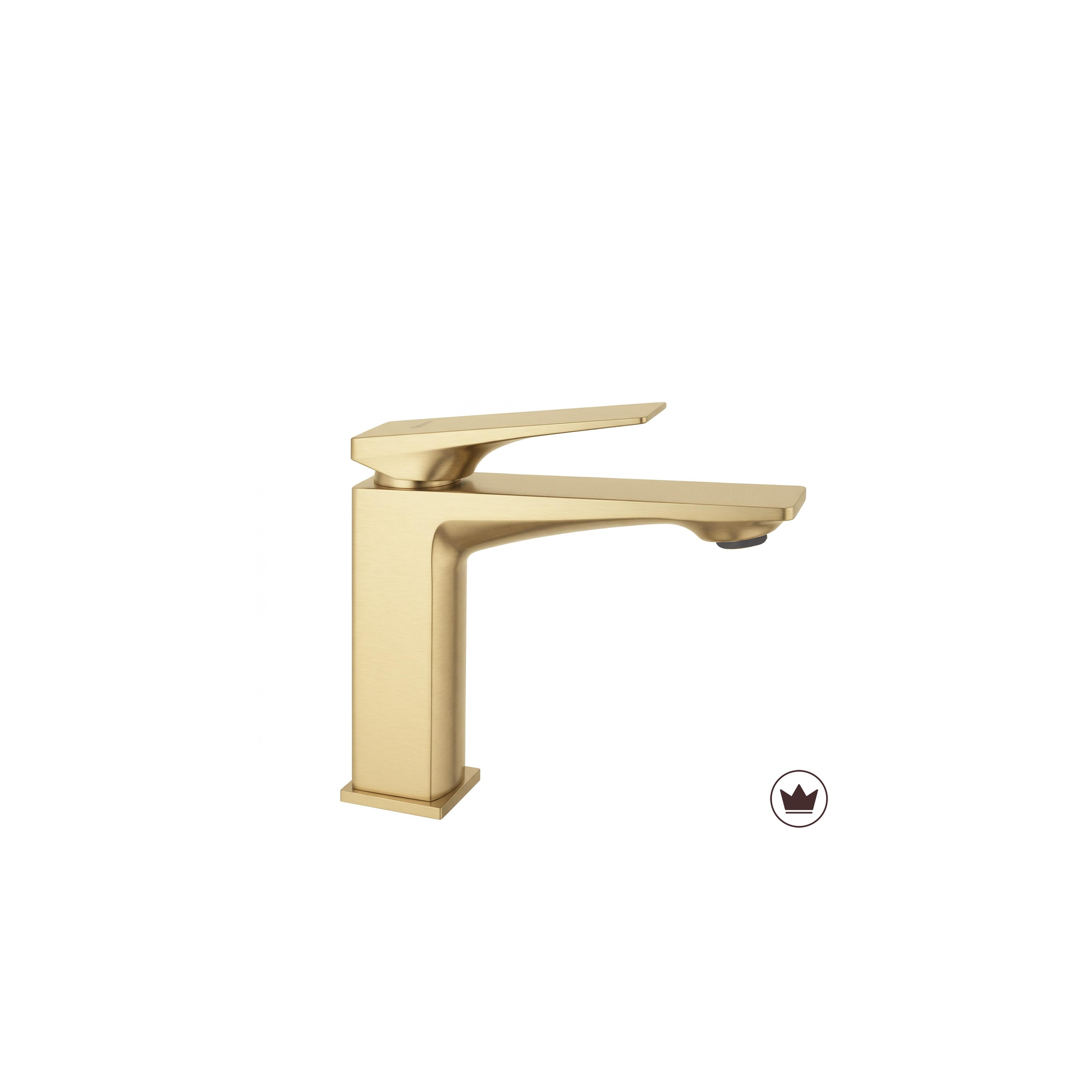 Bateria Umywalkowa PREMIUM REA Prime Brush Gold Low