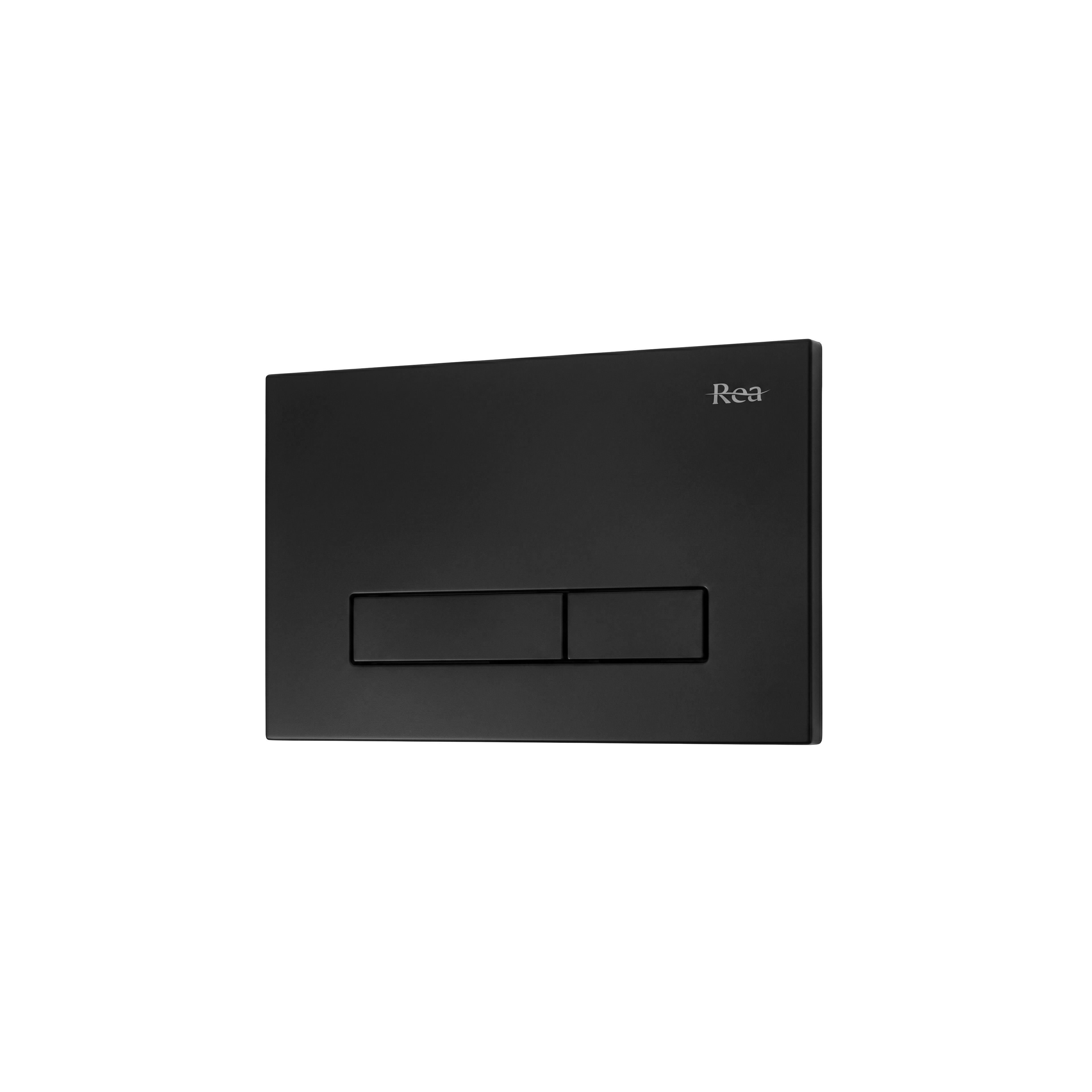 Toilet Flush Button WC Rea HD K011A-Q and Slim 024N Black