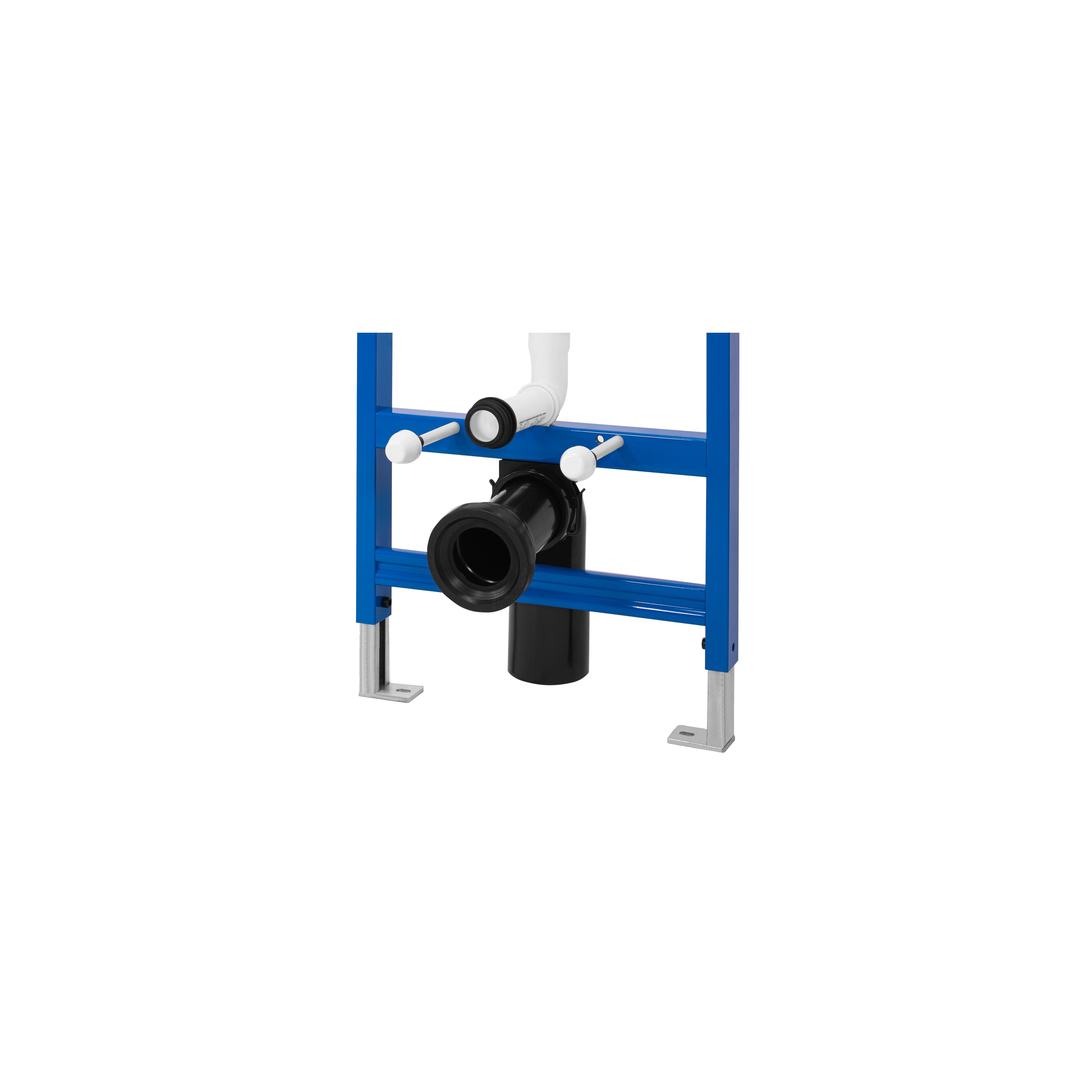 Cadru Set incastrat pentru vase WC cu buton H Chrome
