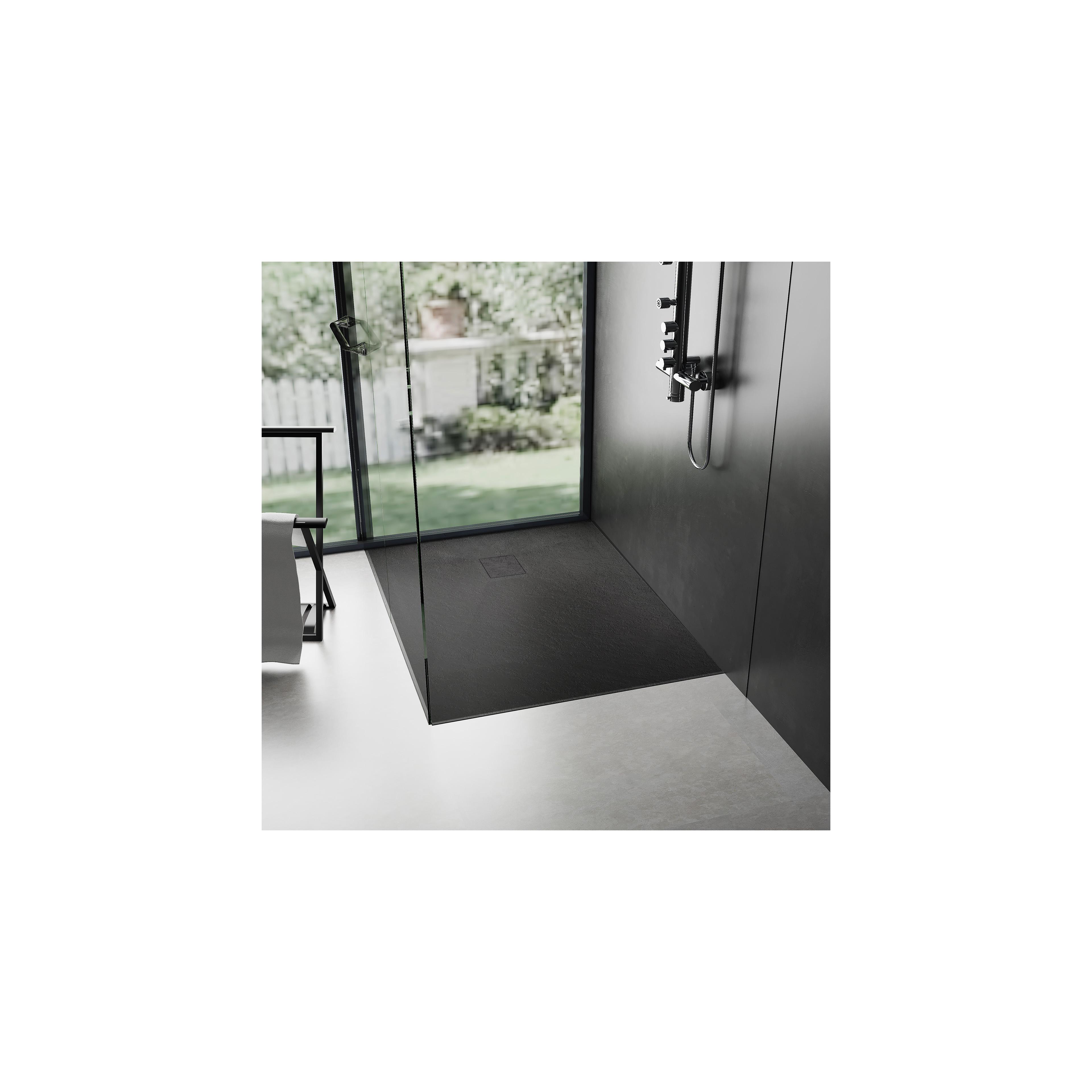 Base de duche Magnum preta 90x90