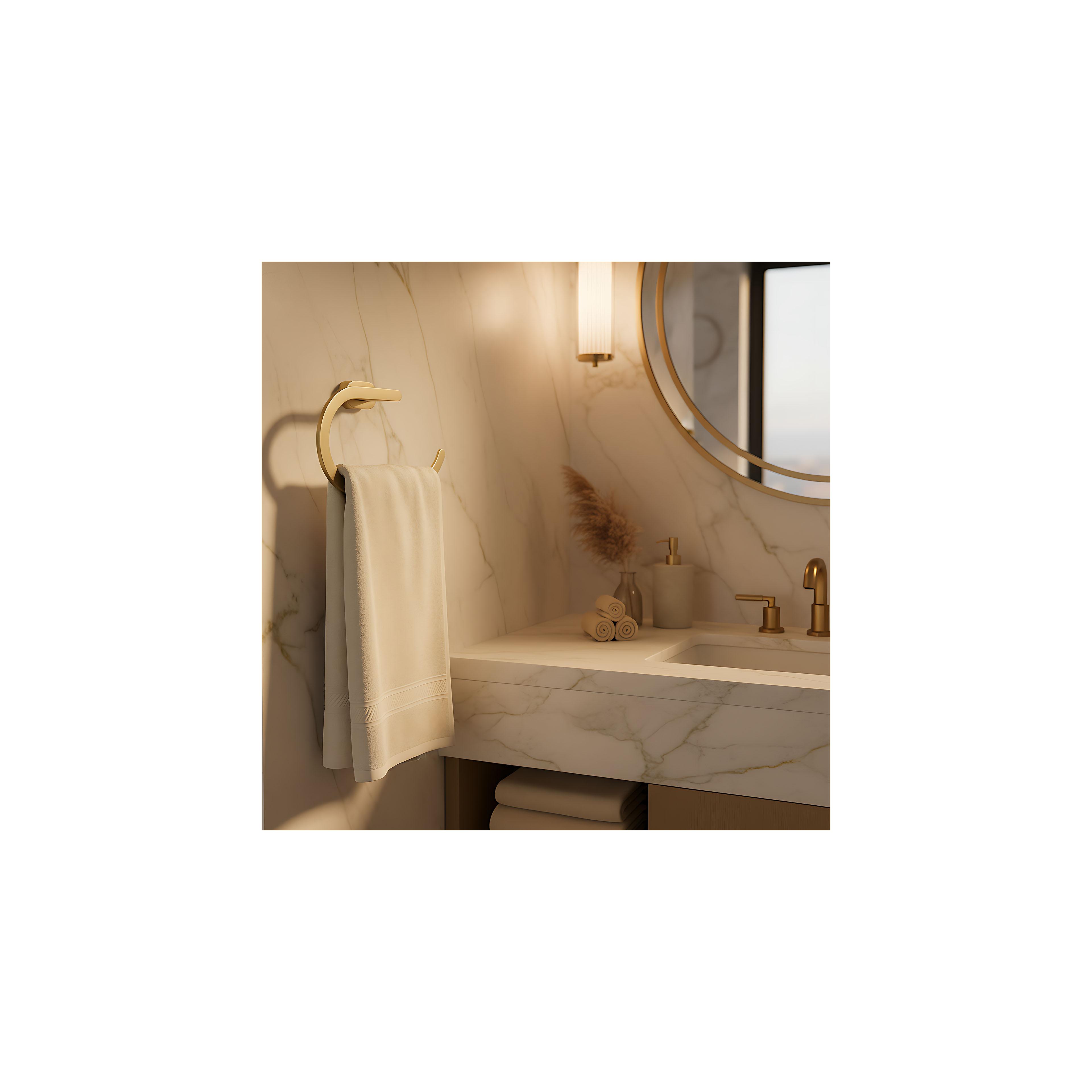 Porte-serviette Ring 110 Til Brush Gold