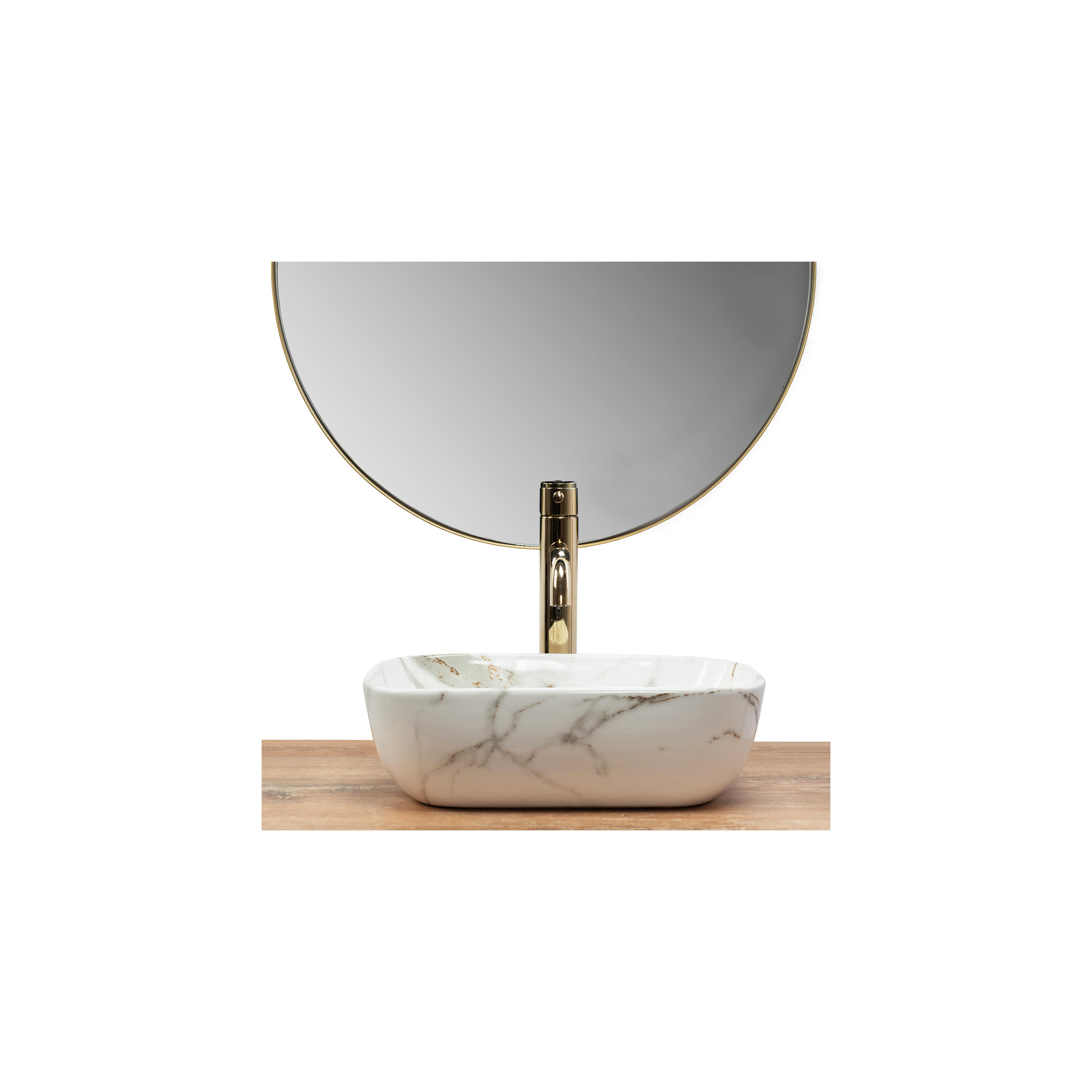 Countertop Basin REA Belinda Mini Shiny Aiax
