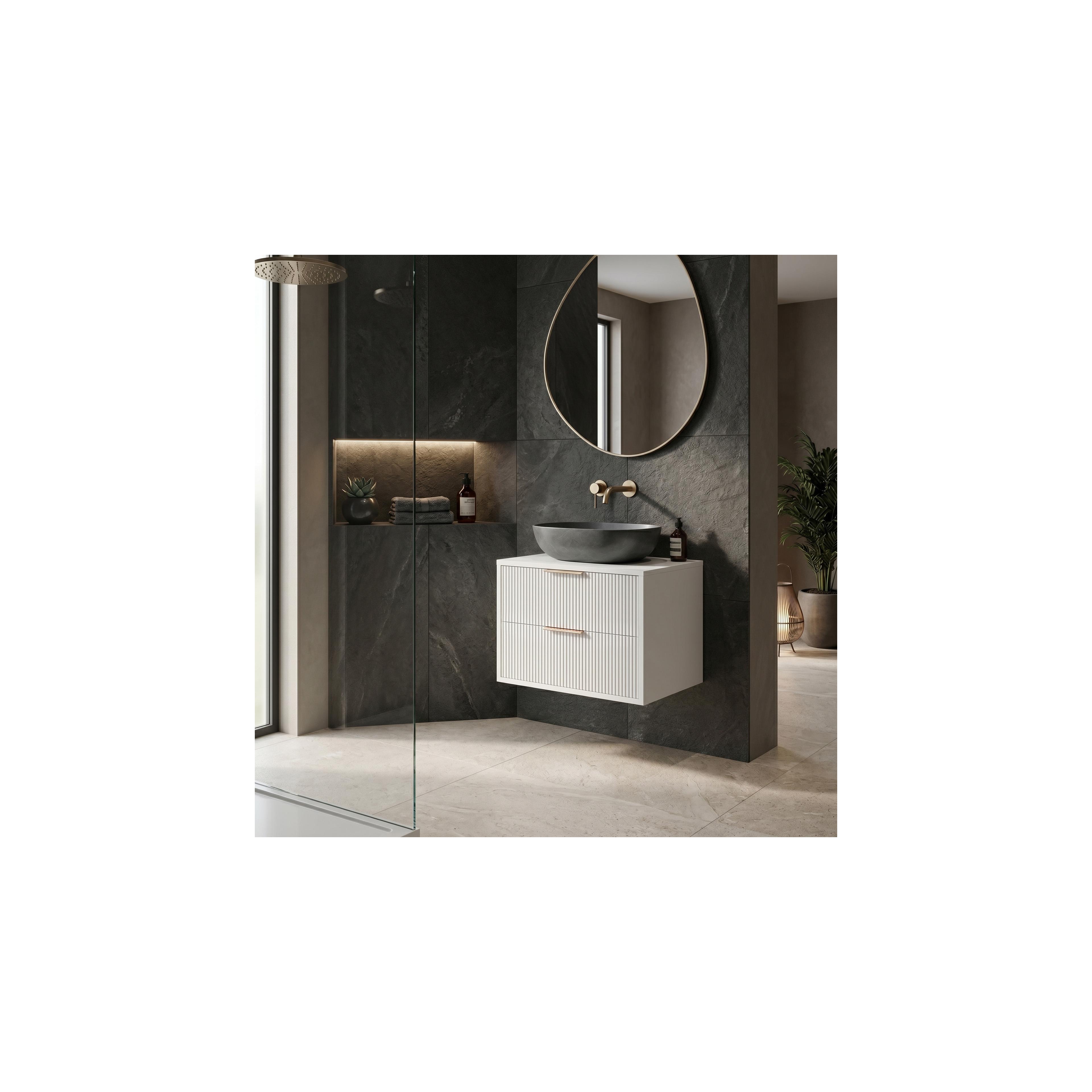 Bathroom vanity cabinet Rea Mono 60cm White