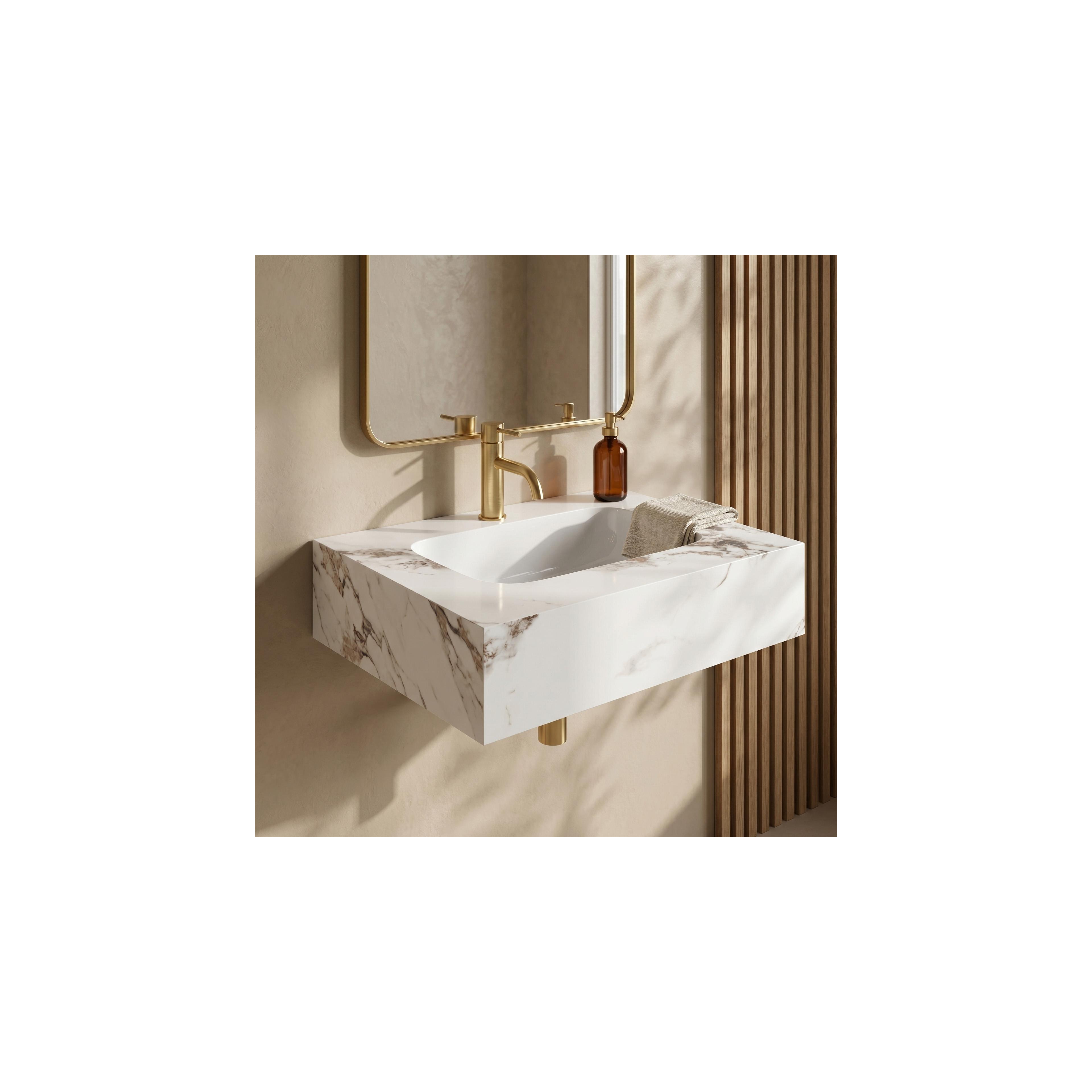 Wall-hung washbasin REA Aresa Cold Jade 60