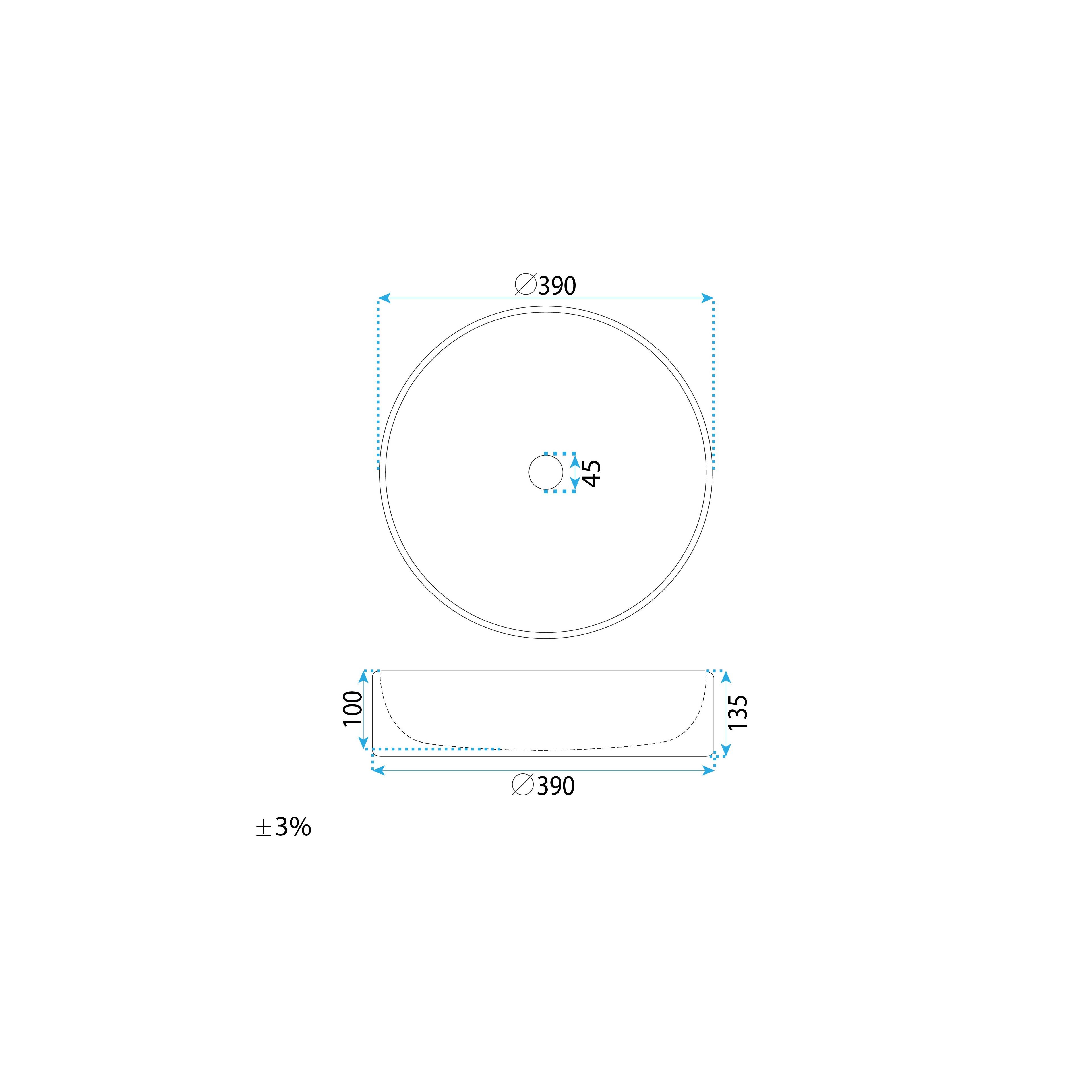 Countertop Basin Rea Destiny