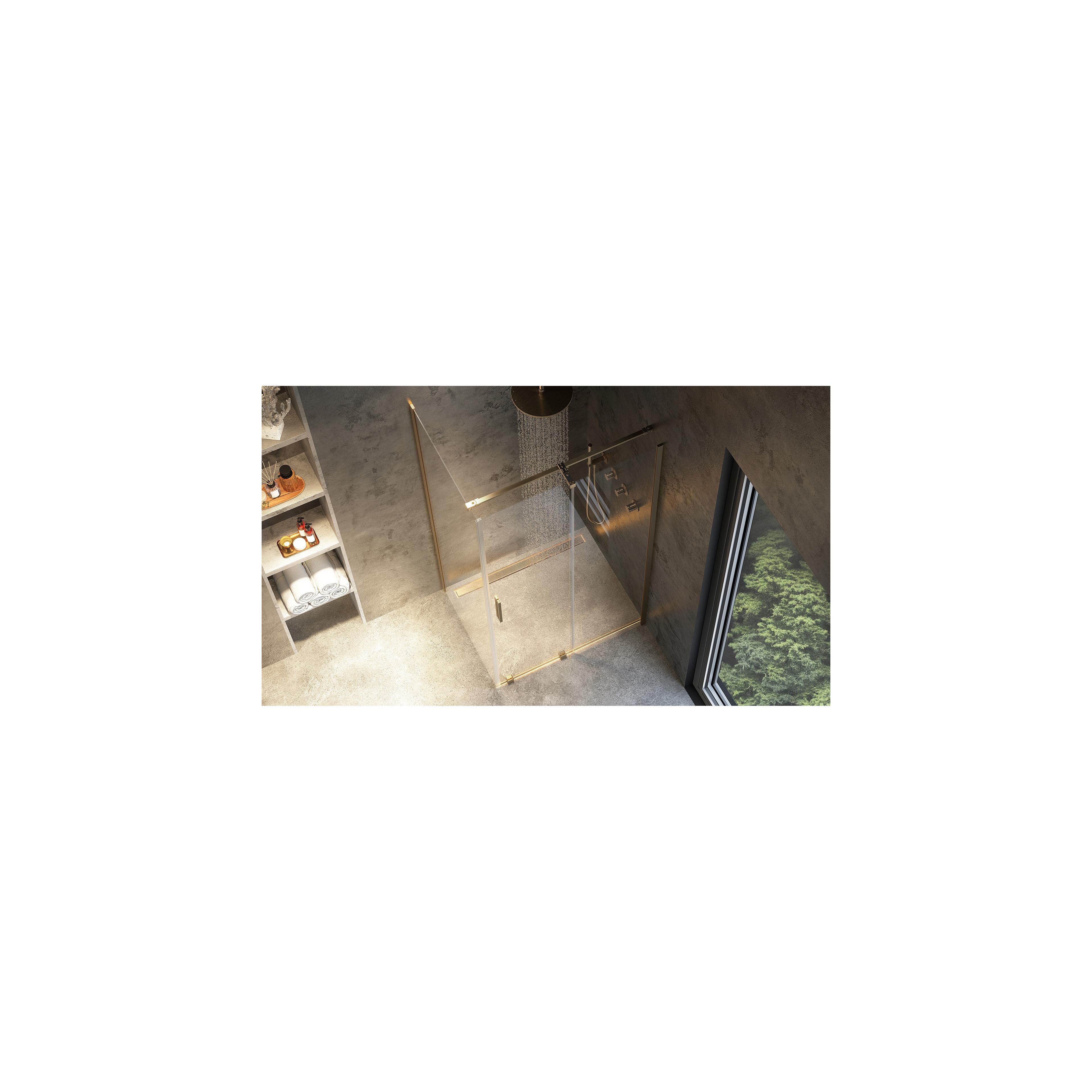 Kabina Prysznicowa REA Montana Gold Brush 100x100