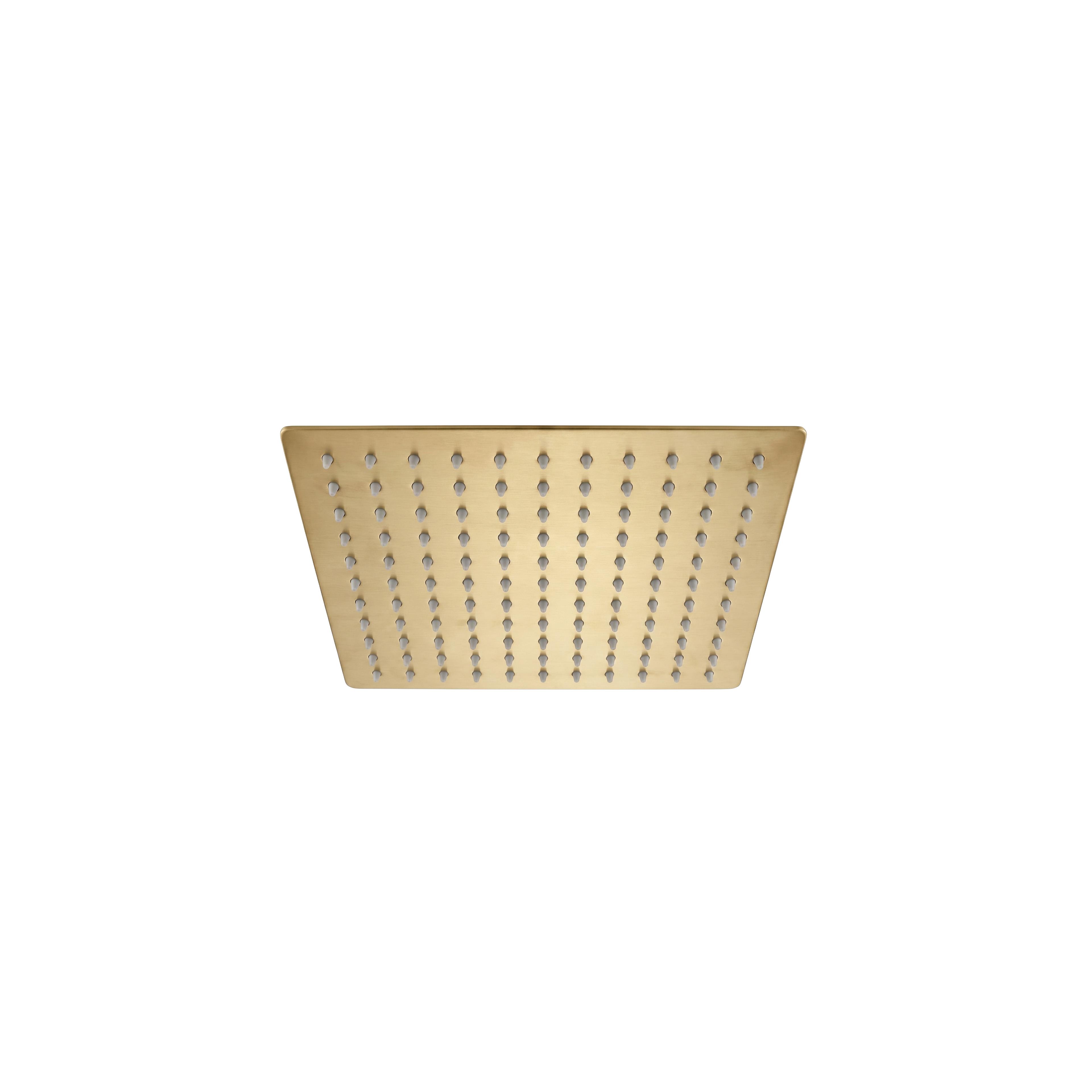 Kvadratna tuš ruža JS-P015BG 25cm Brush Gold