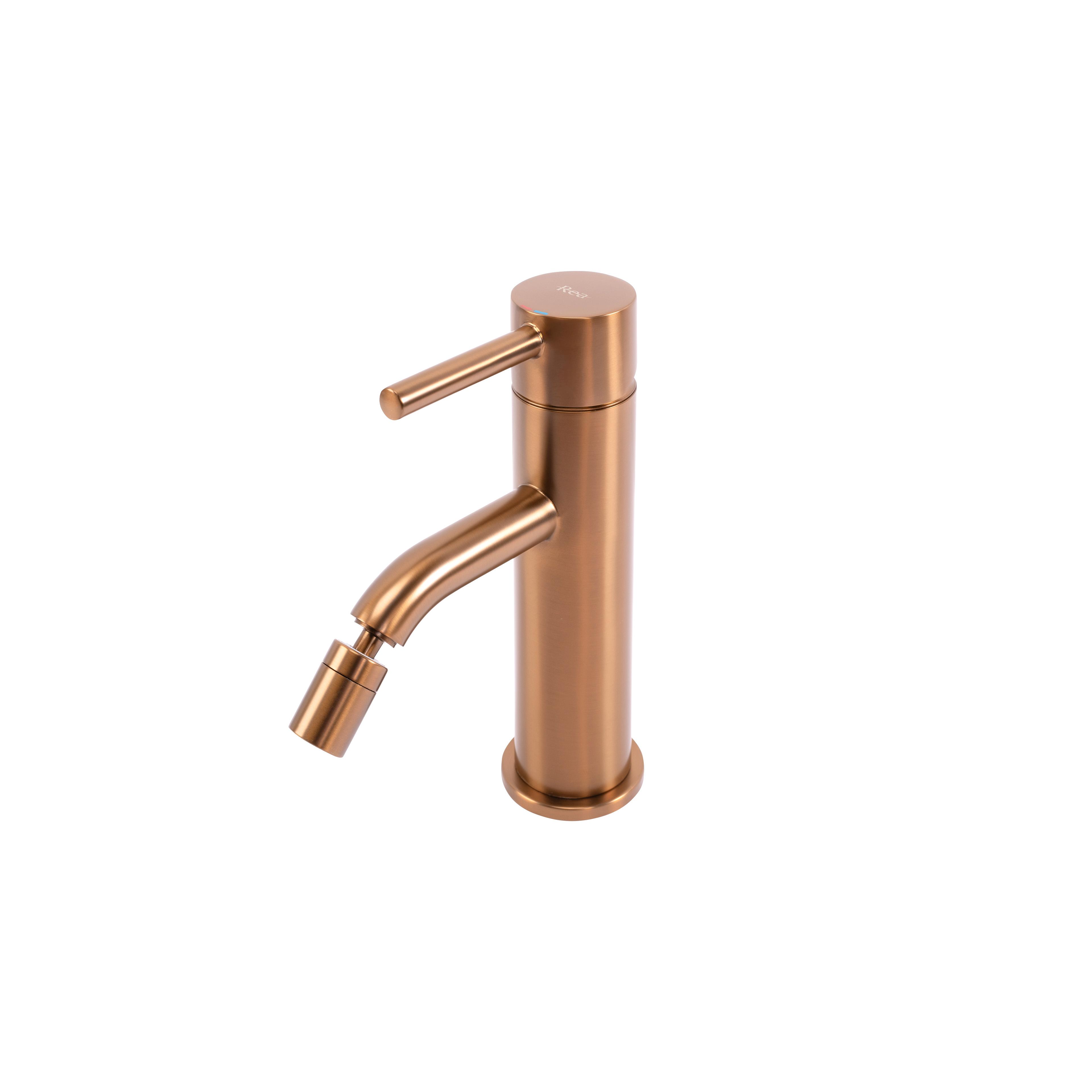 Robinet de bidet Rea Lungo Copper Brush