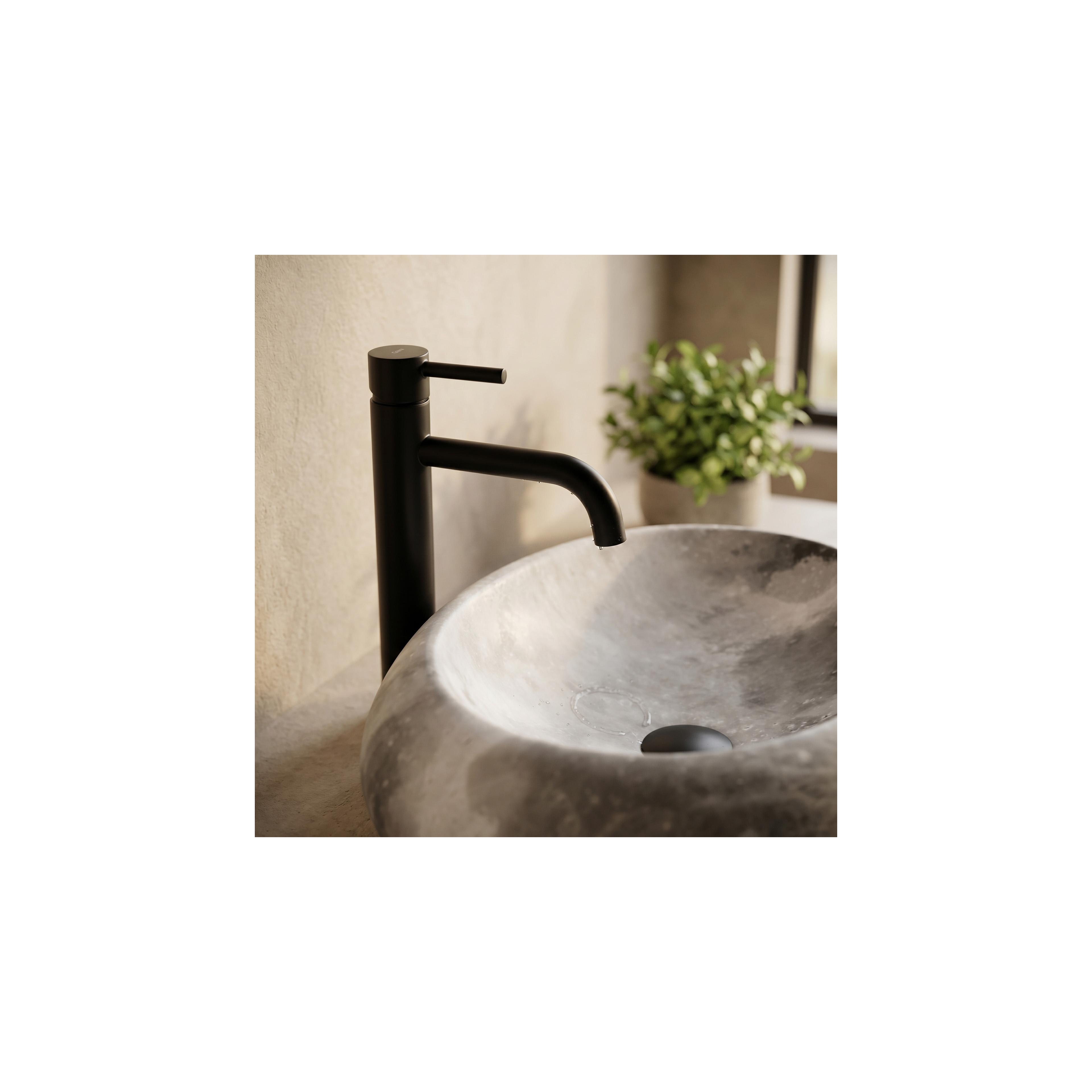 Νιπτήρας πάγκου Rea Roxy C Stone L.GREY 49 x 31 x 13.5 cm