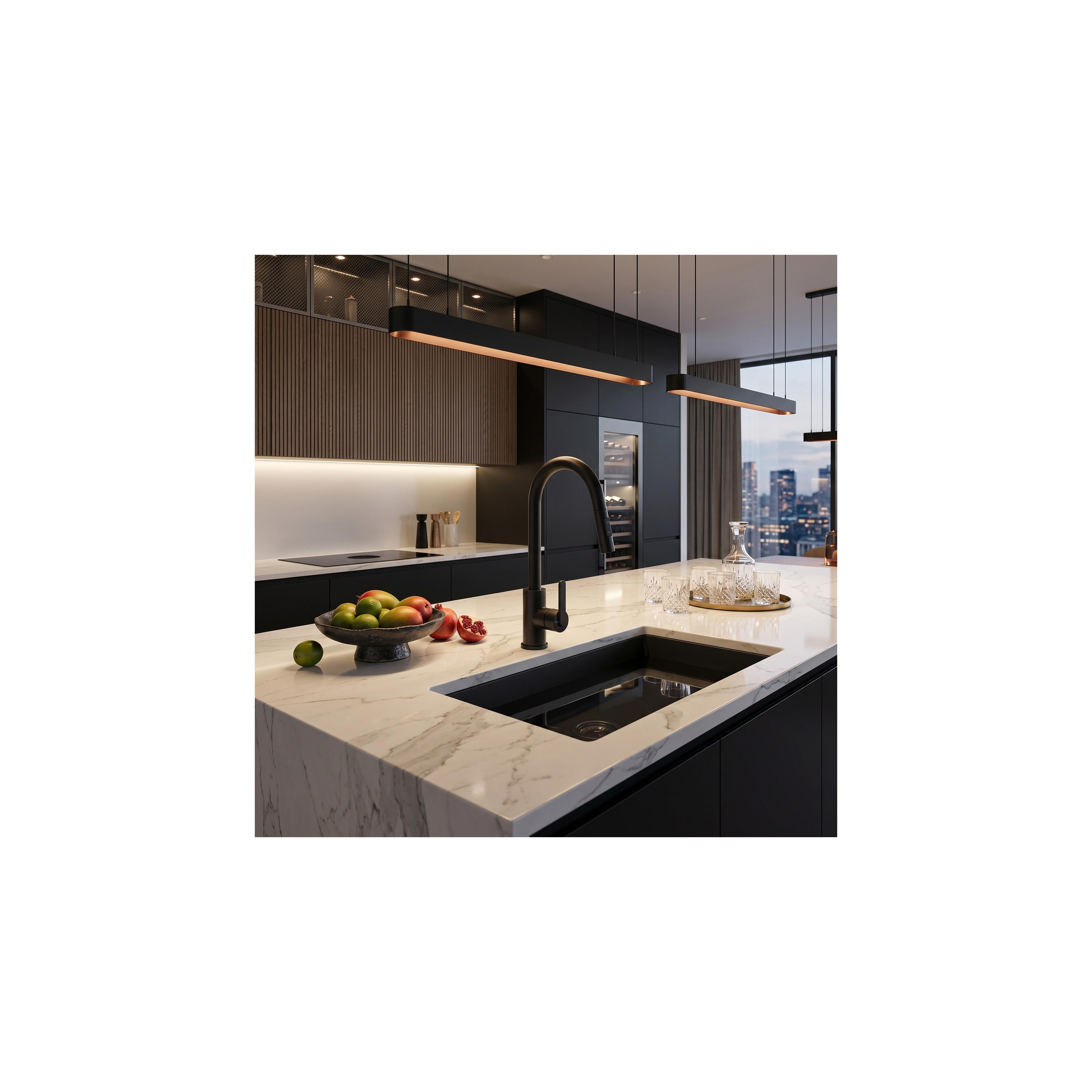 Rubinetto da cucina REA Ontario Black