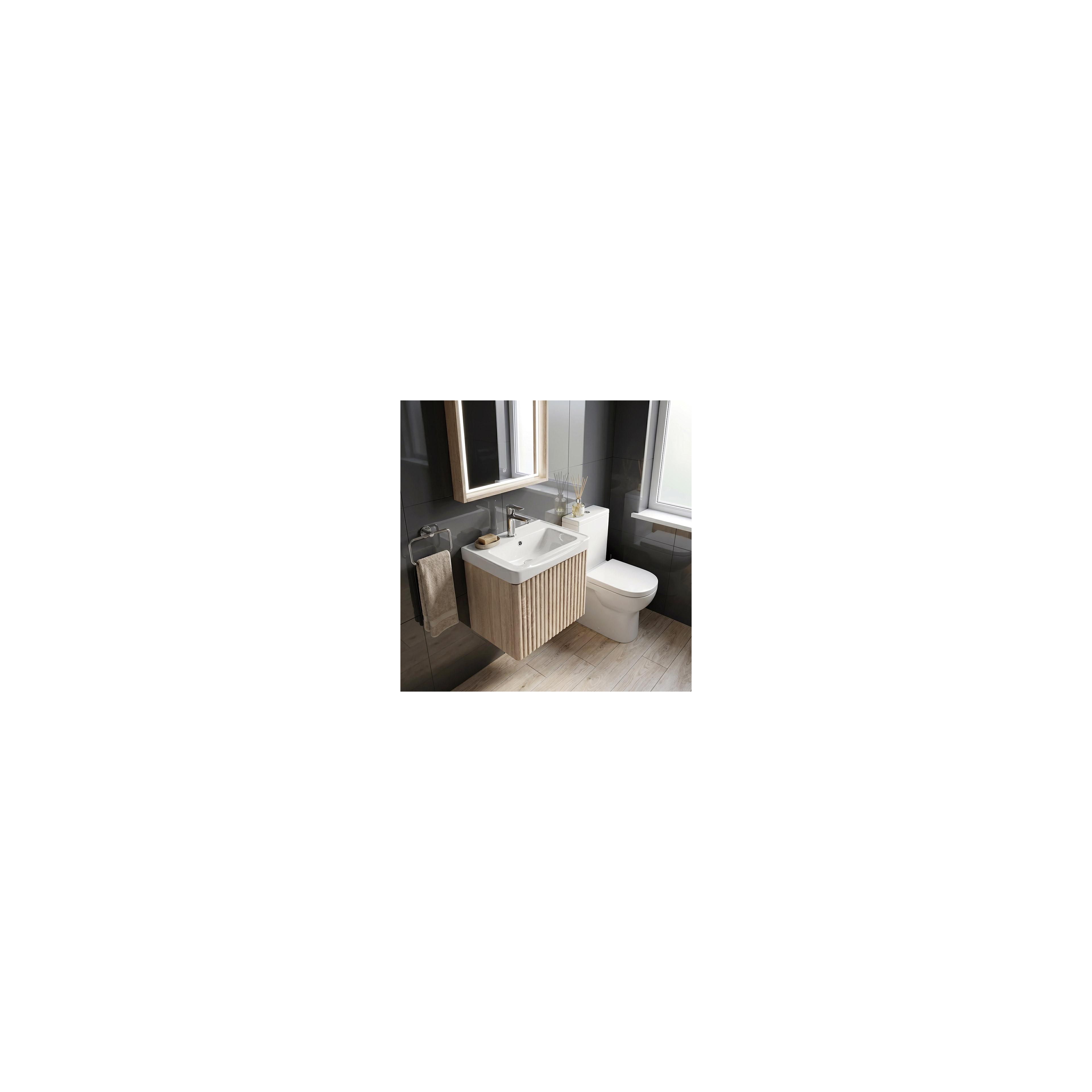 Szafka łazienkowa z umywalką Rea  DB85-50-3 Orio Light 50cm