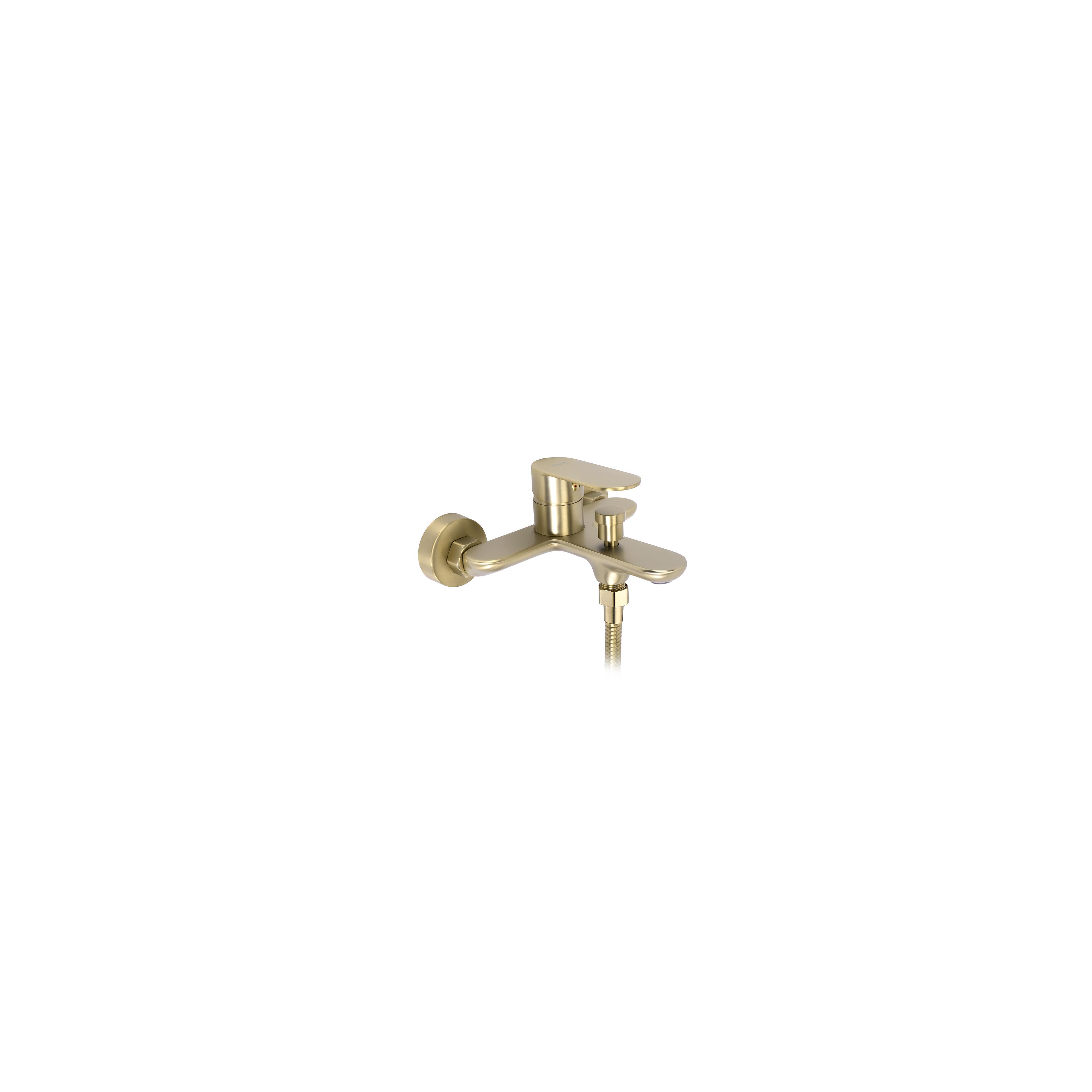 Bath faucet REA DROP Brush Gold