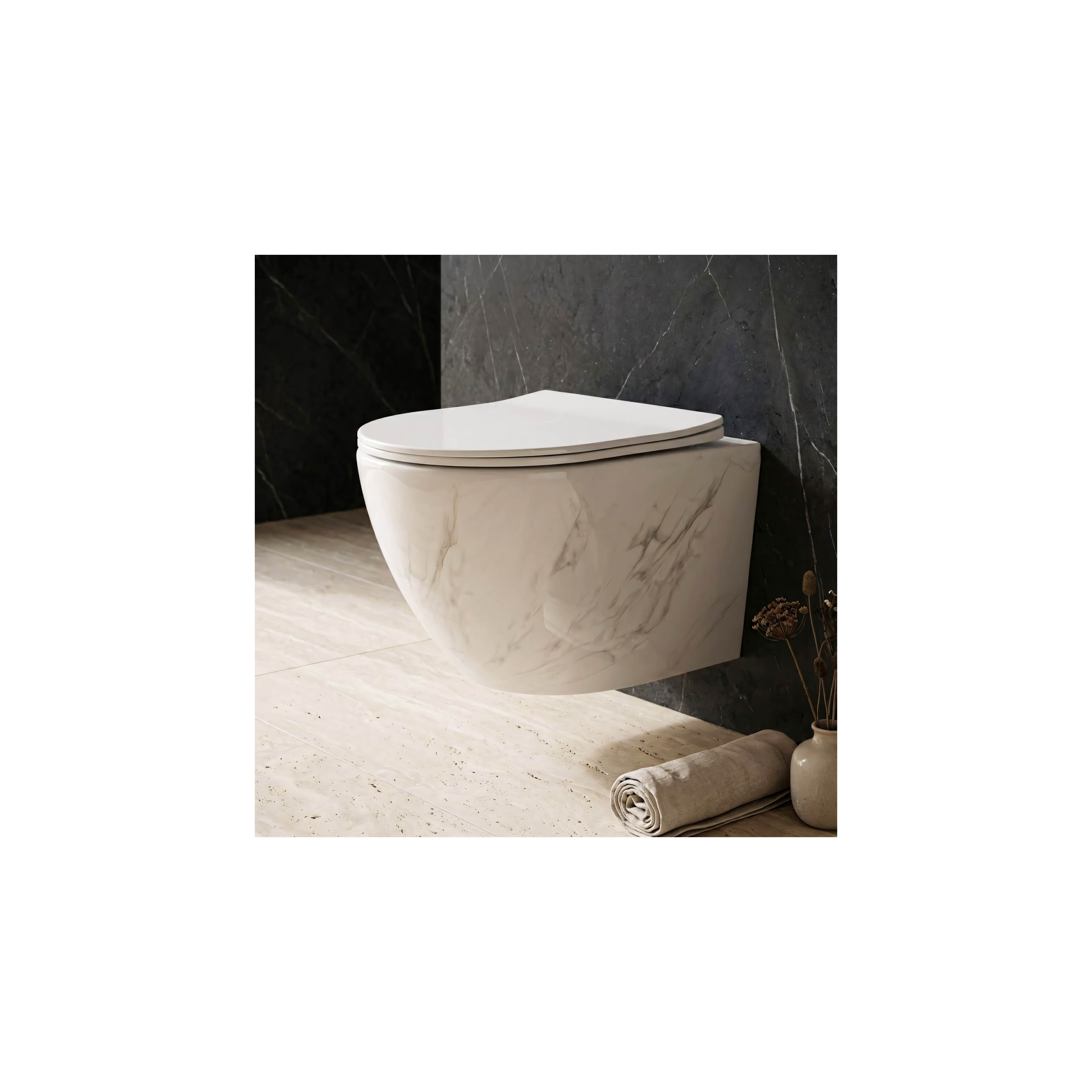 Toilet bowl Rea Carlos Carlos Nature Marble