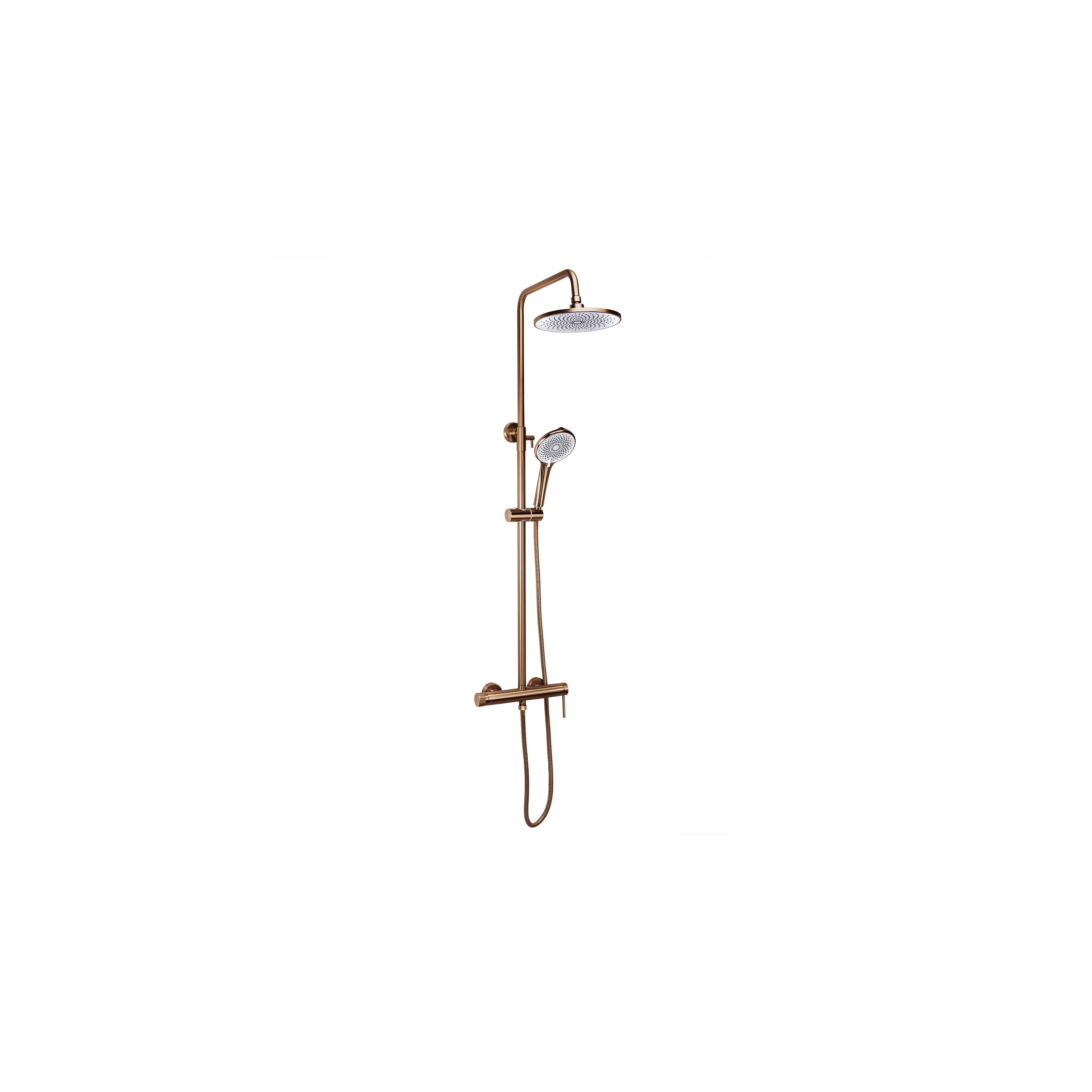 Conjunto de ducha Rea Foss Clif Brush Copper