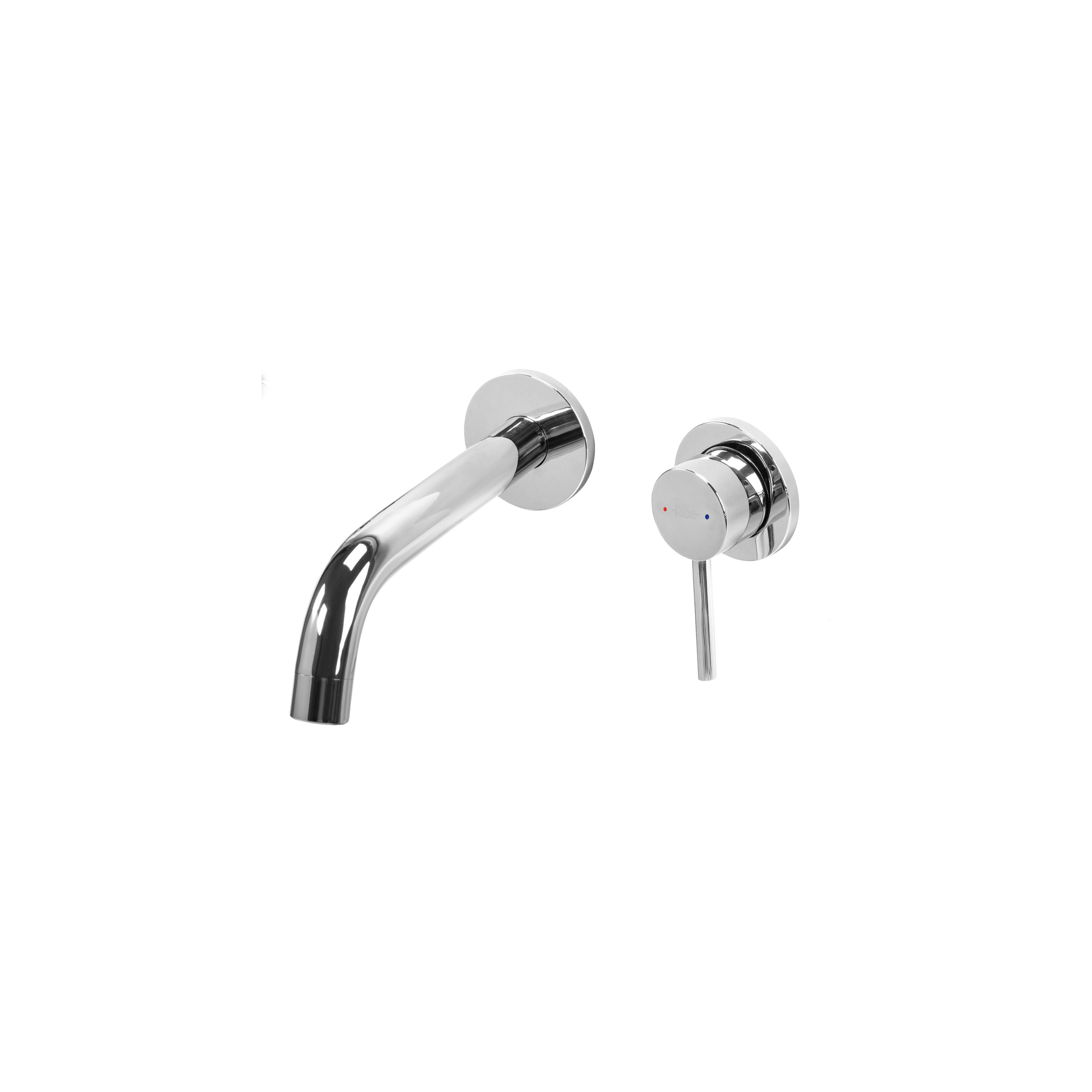 Rubinetto da parete Rea Owen Chrome + BOX