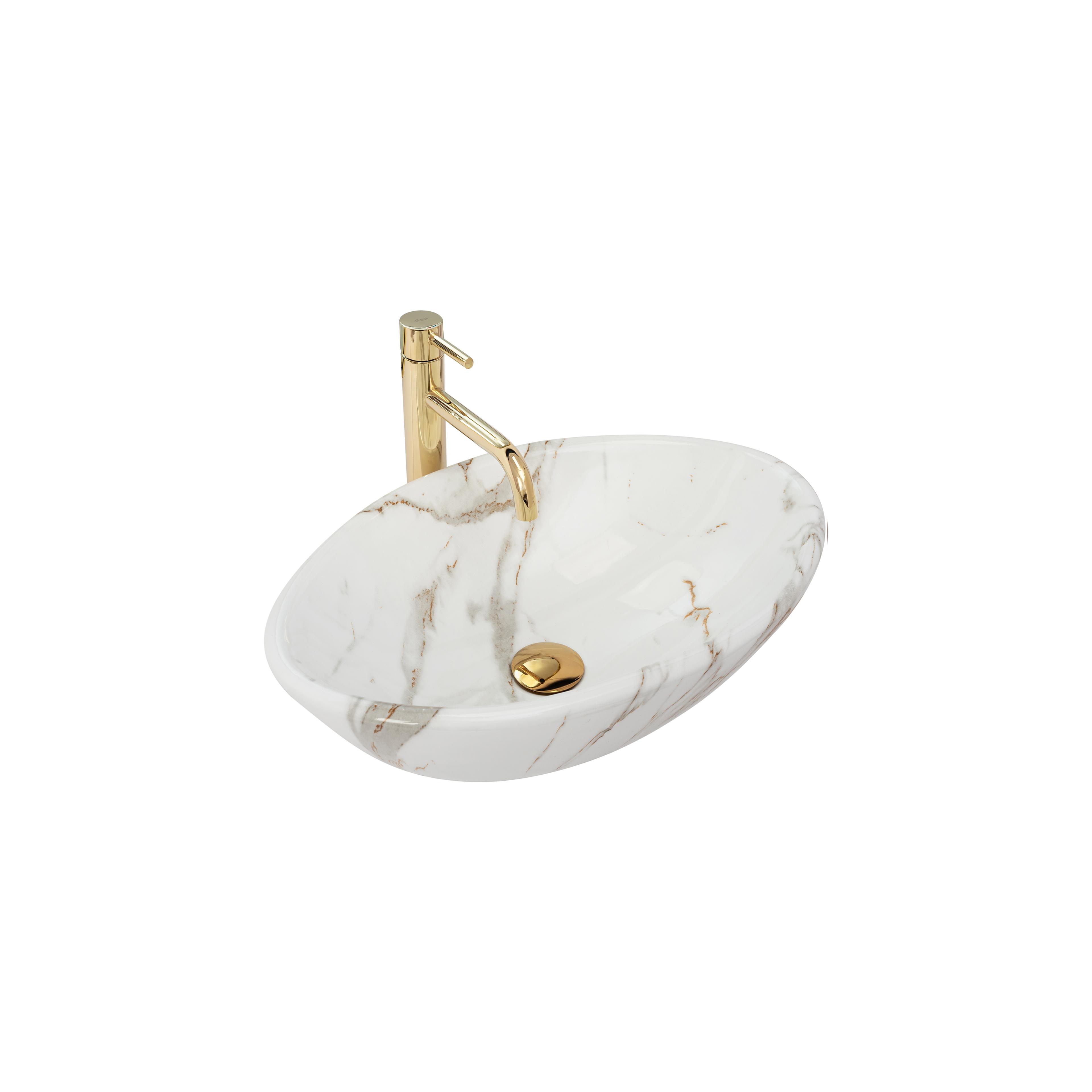 REA Pamela Pamela Aiax Shiny countertop izlietne