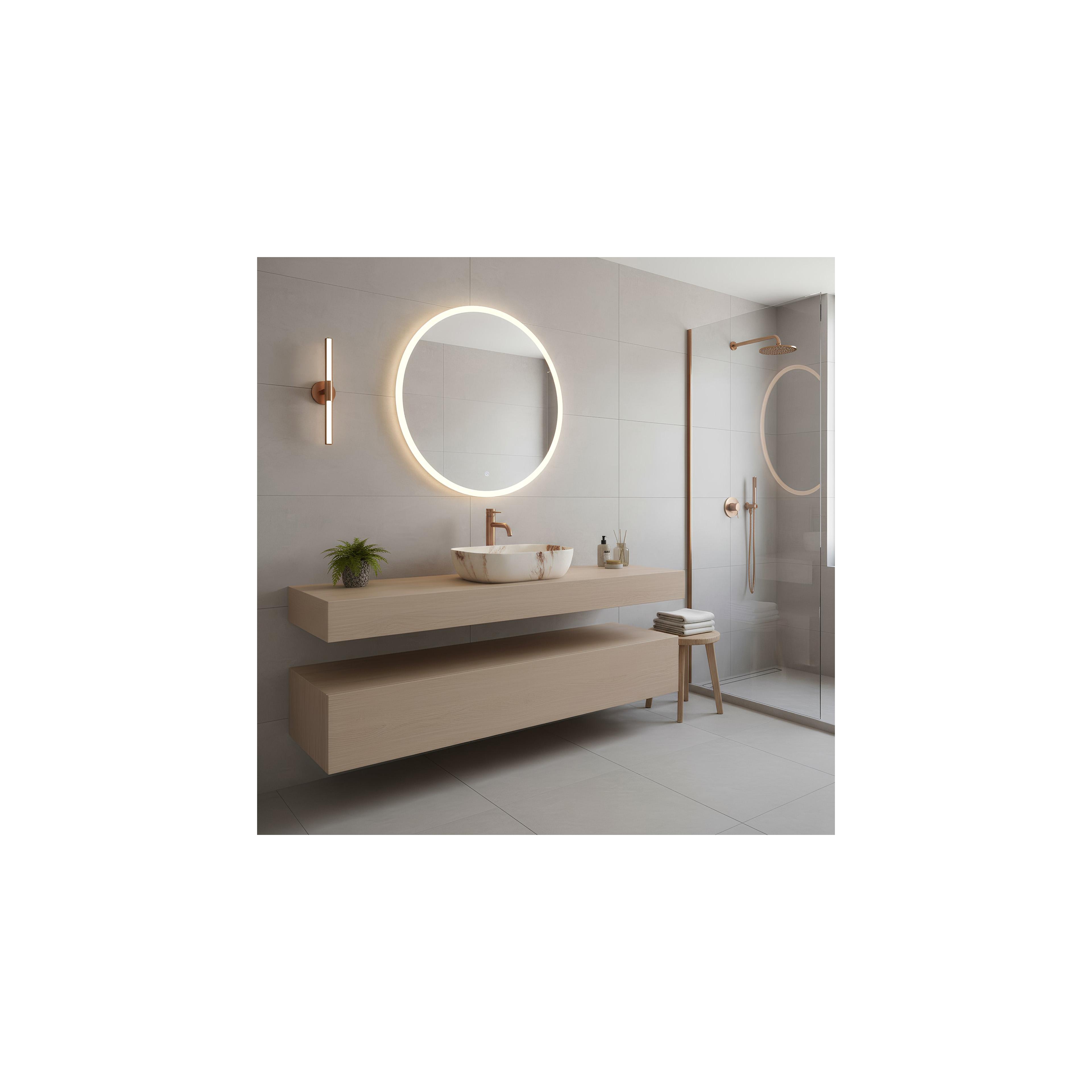 Countertop washbasin Rea Belinda Marrone Matt