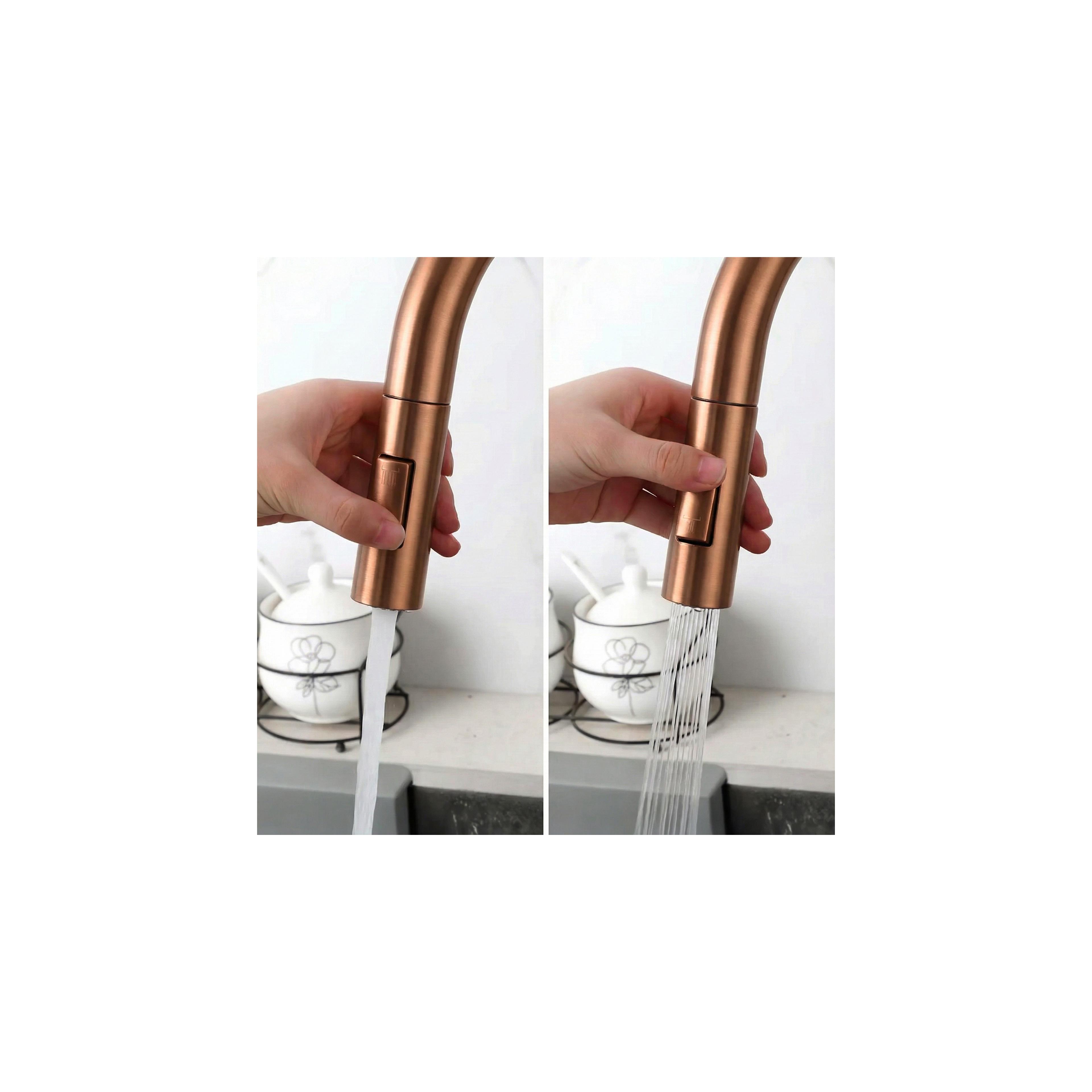 Robinet de cuisine Rea Eco Fresh Brush Copper
