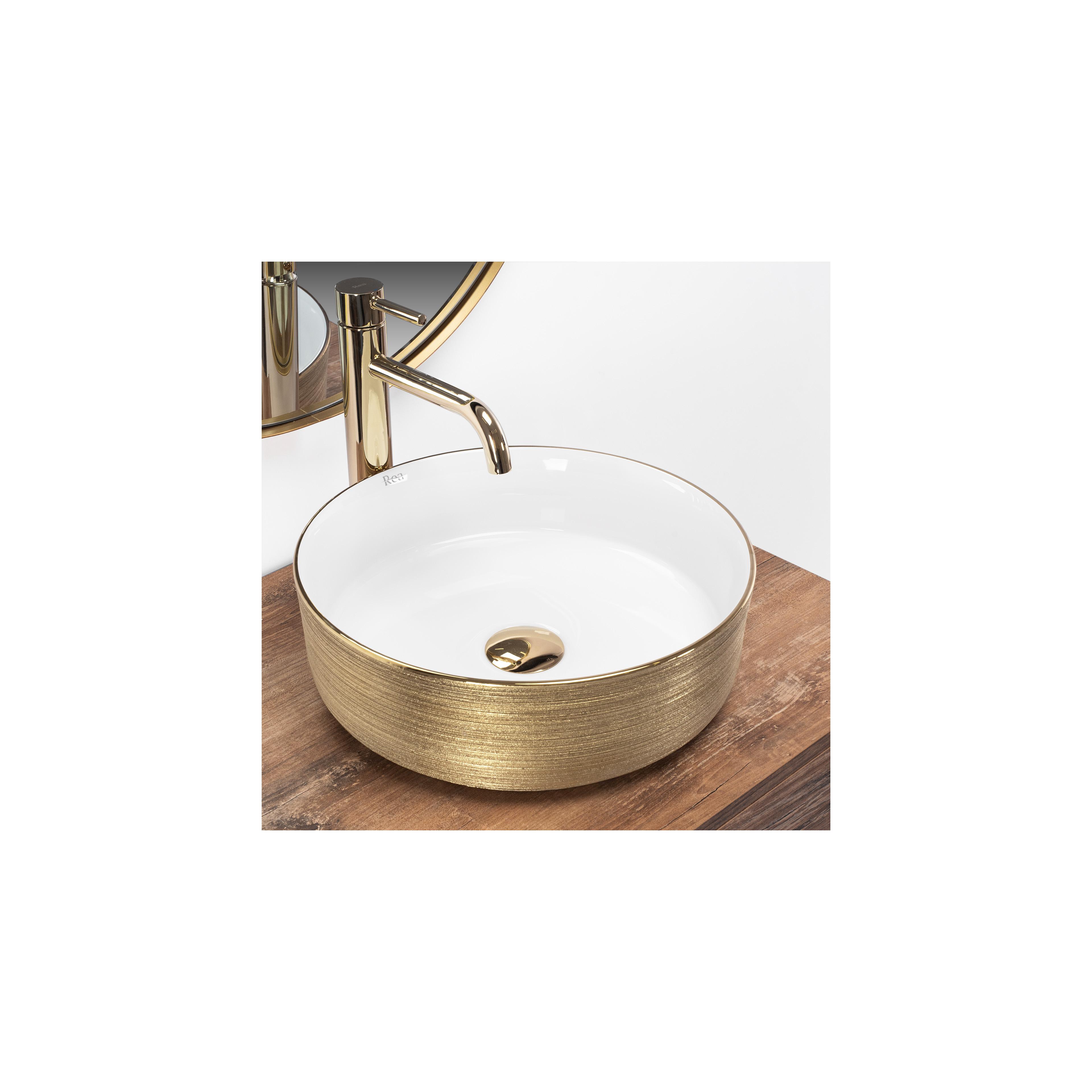 Rea Sami Brush Gold -pesuallas