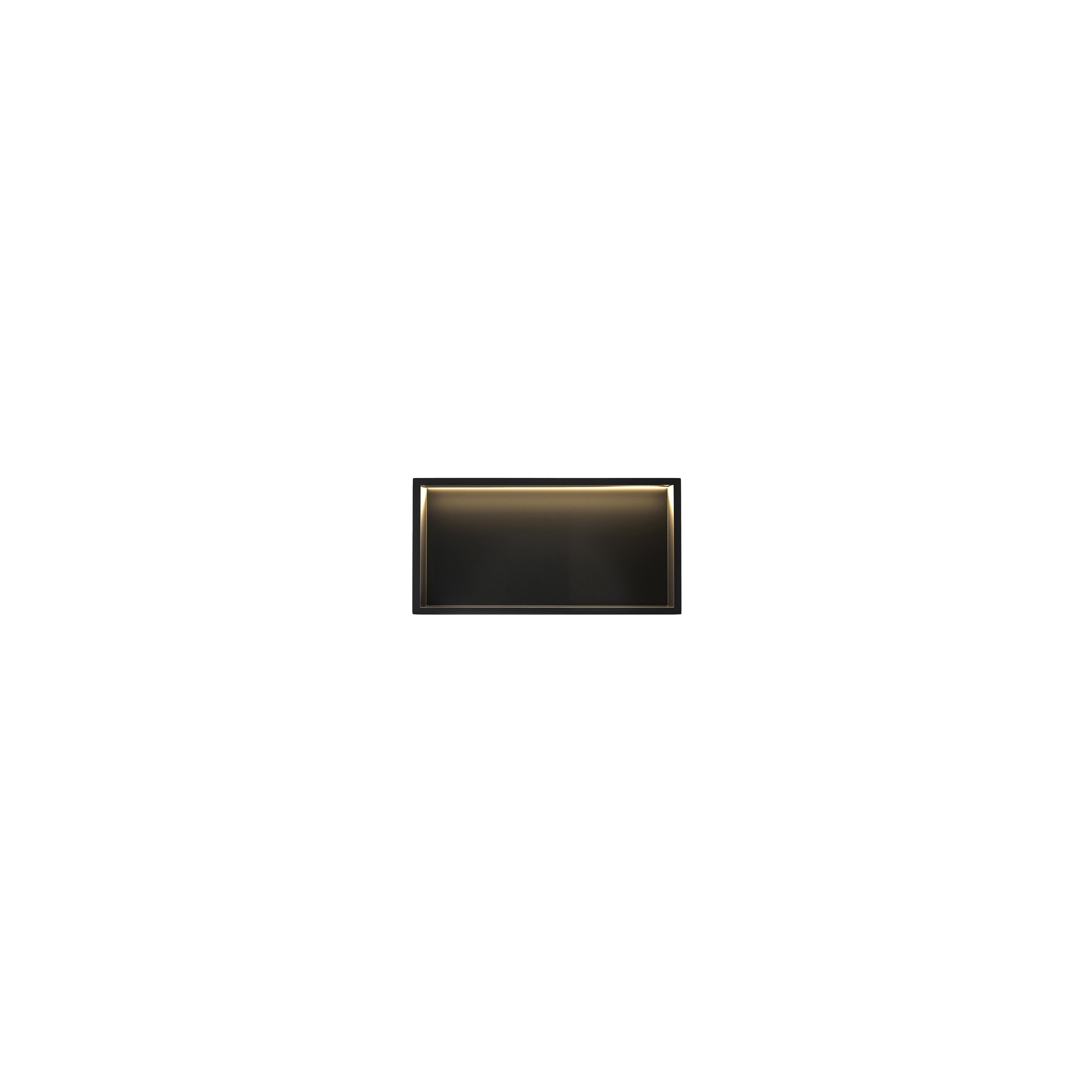 REPISA DE BAÑO EMPOTRADA LED 30x60 black
