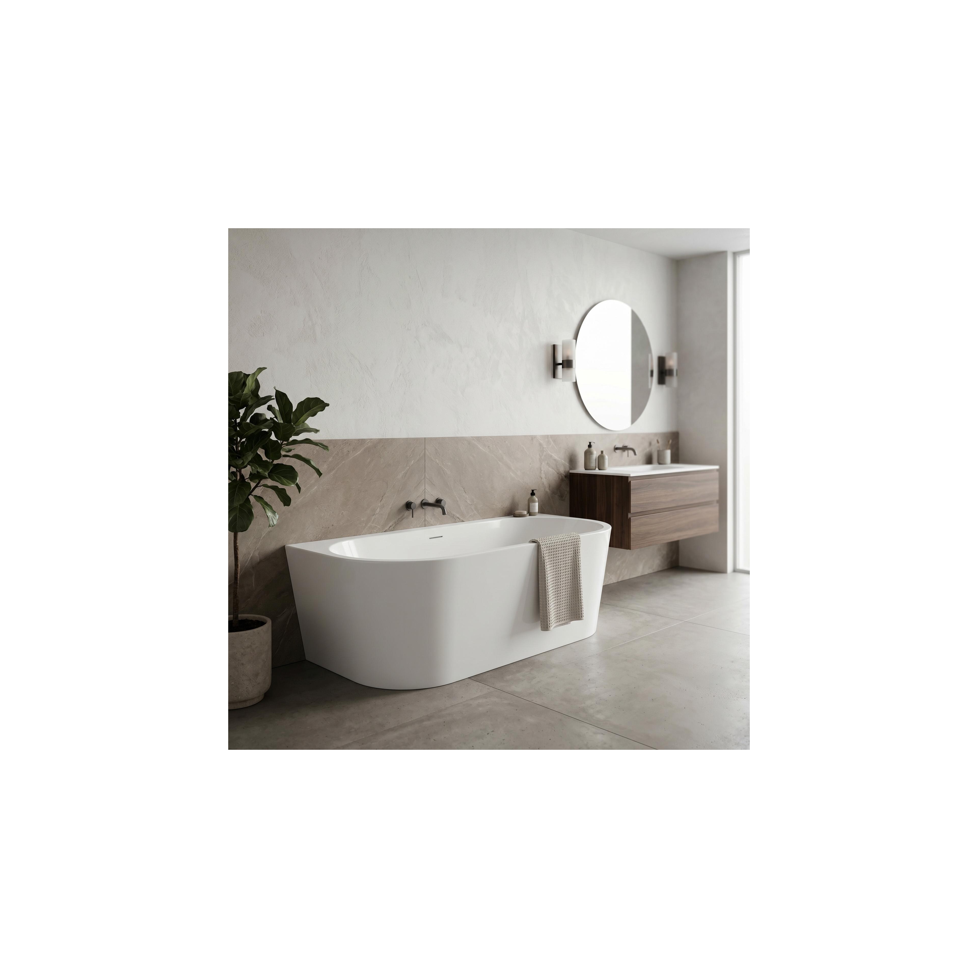 Seinäakryylikylpyamme Rea Capri 180cm