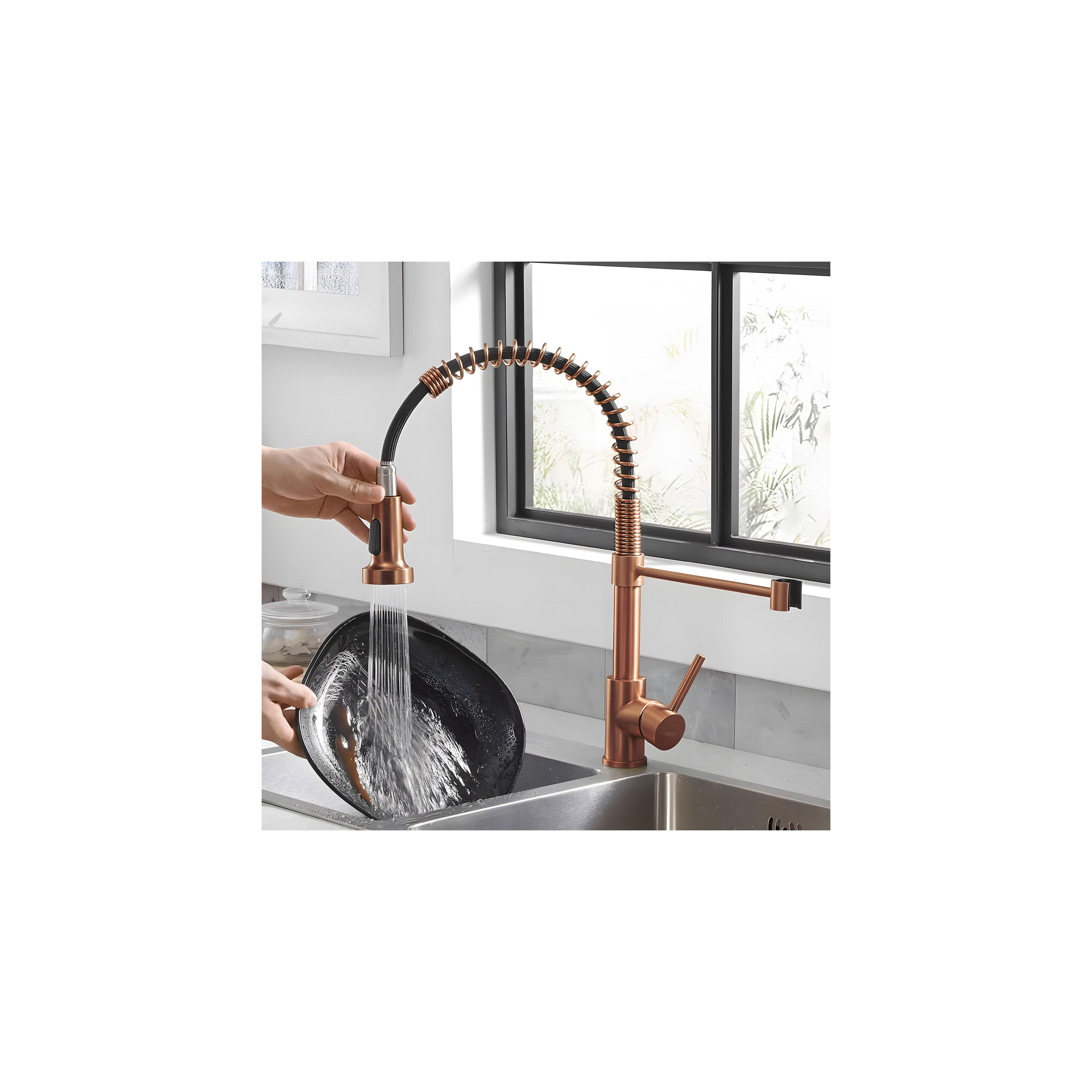 Torneira de cozinha REA Colin Brush Copper