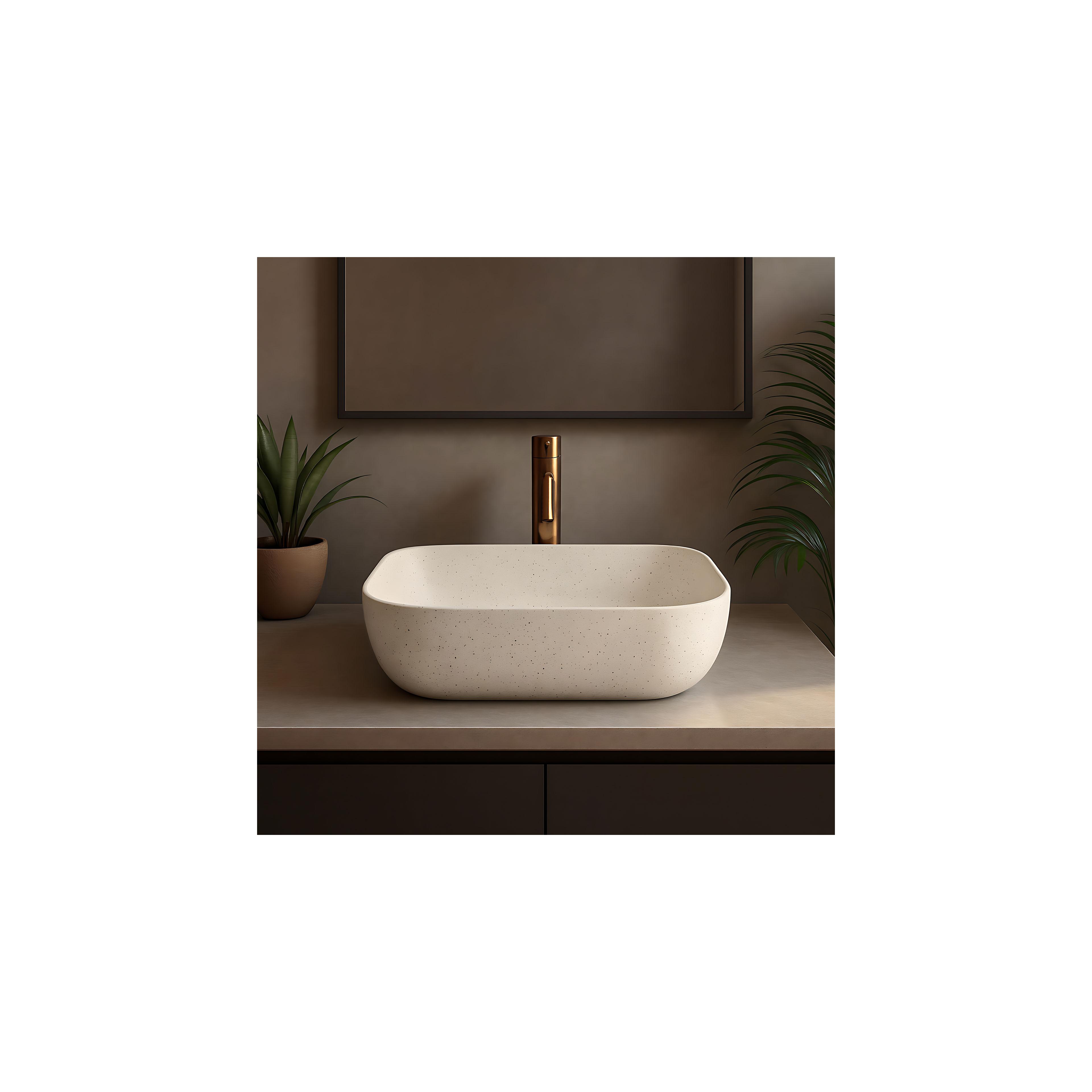 Countertop washbasin Rea Belinda Sandy