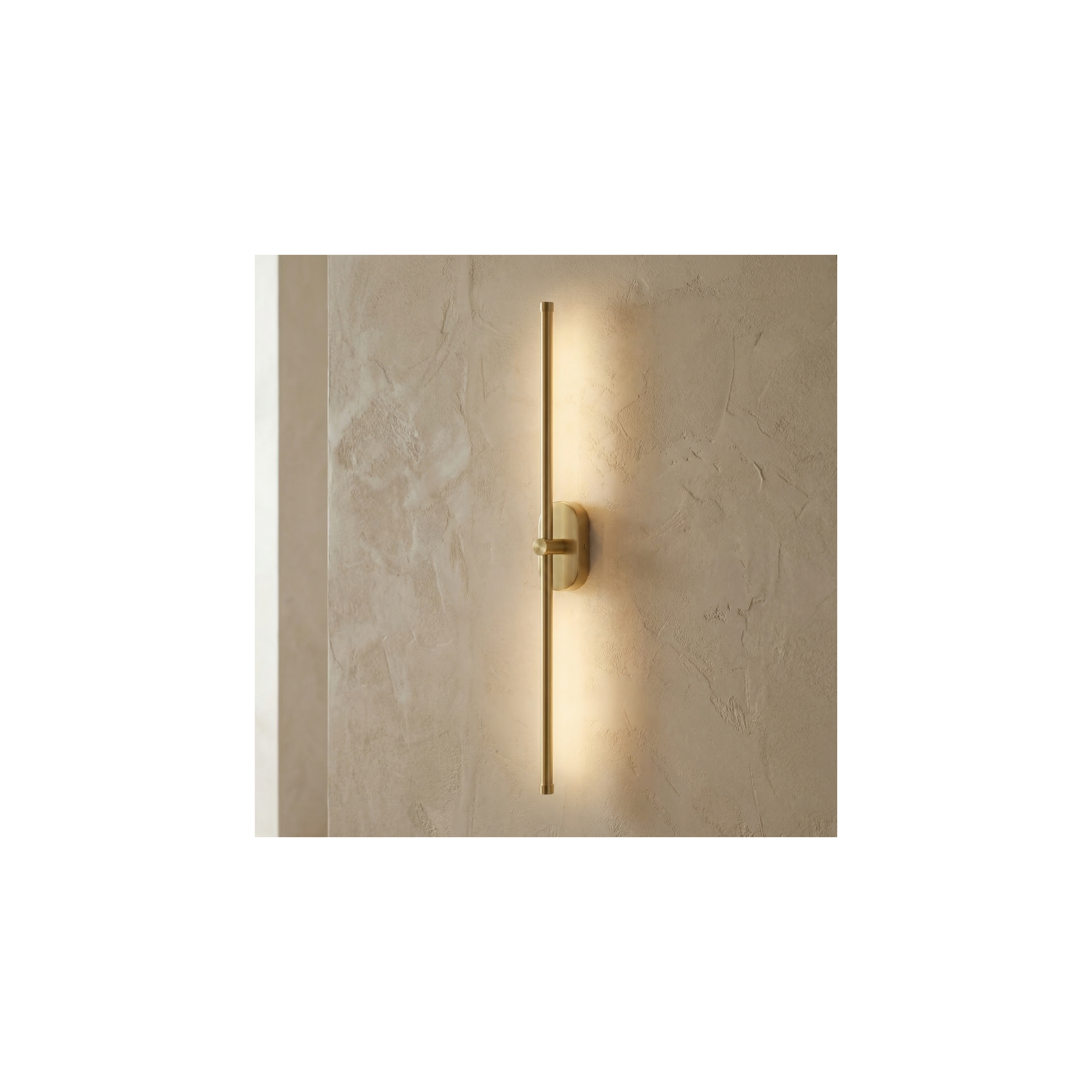Kopalniška stenska LED svetilka APP1894-1W 80 cm BRUSH GOLD