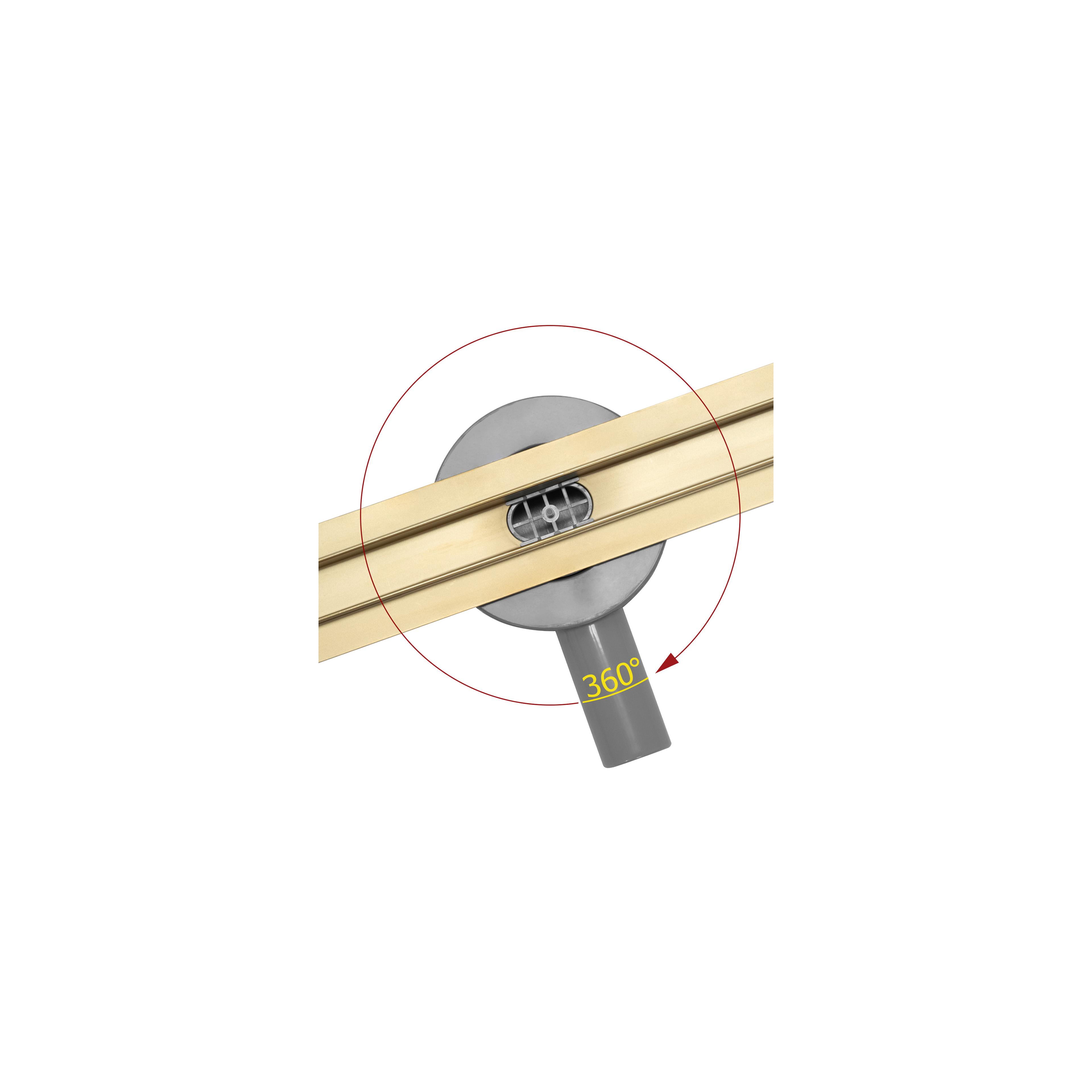 Rigola dus Rea Neo Slim Mirror Gold Pro 60