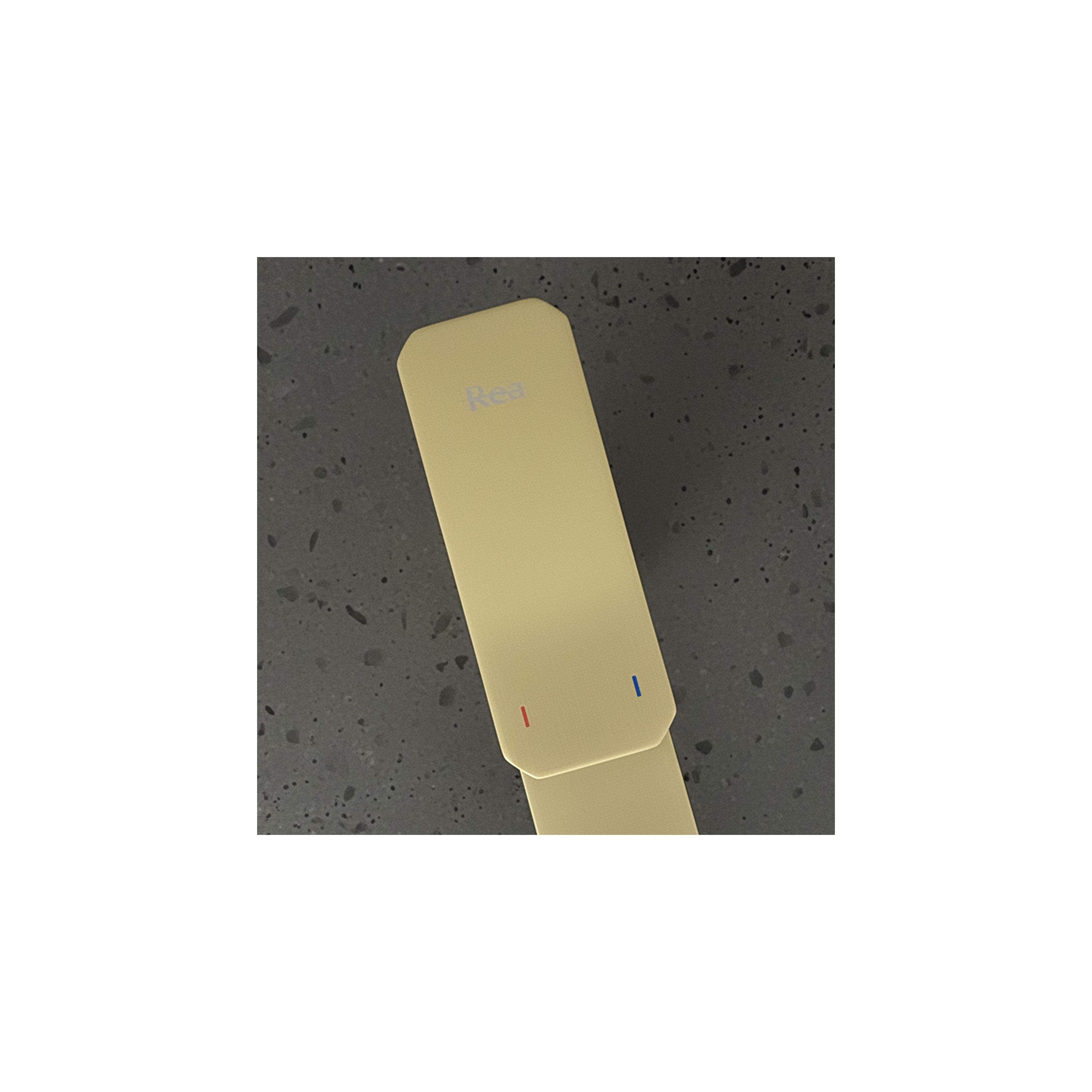 Robinet de salle de bain Rea Arlo Brush Gold