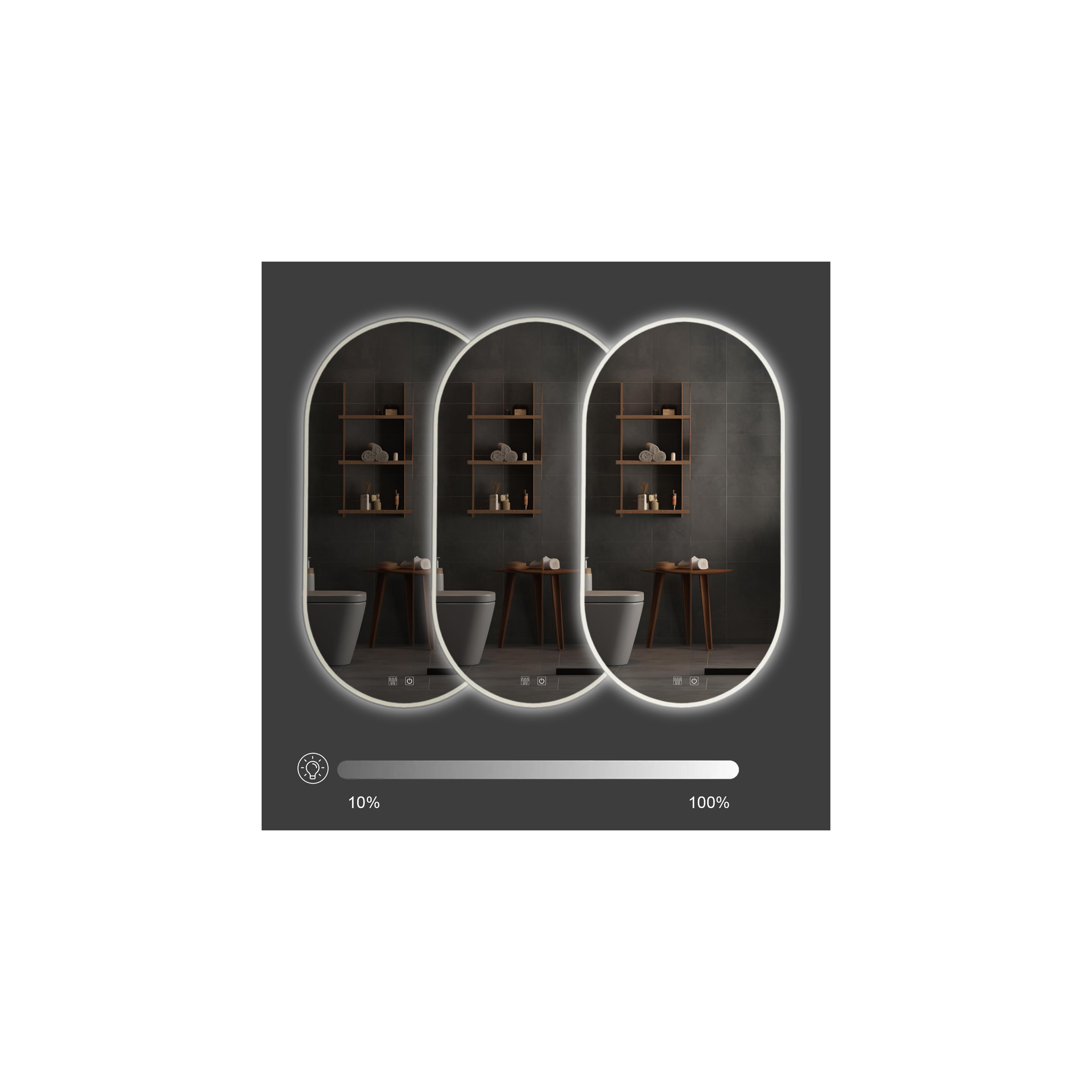 Miroir LED EGj 50x90 cm