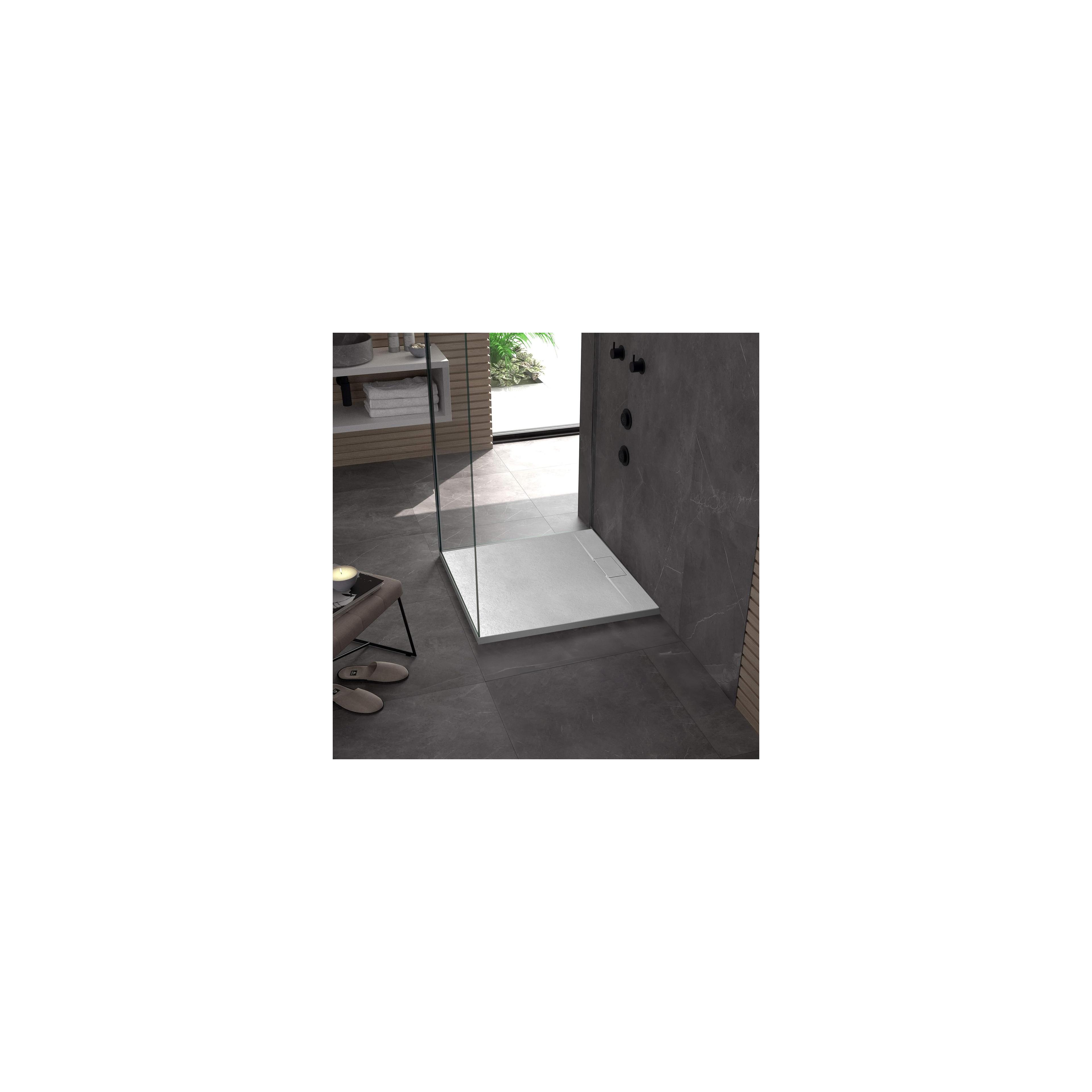 Shower tray Bazalt White 90x90