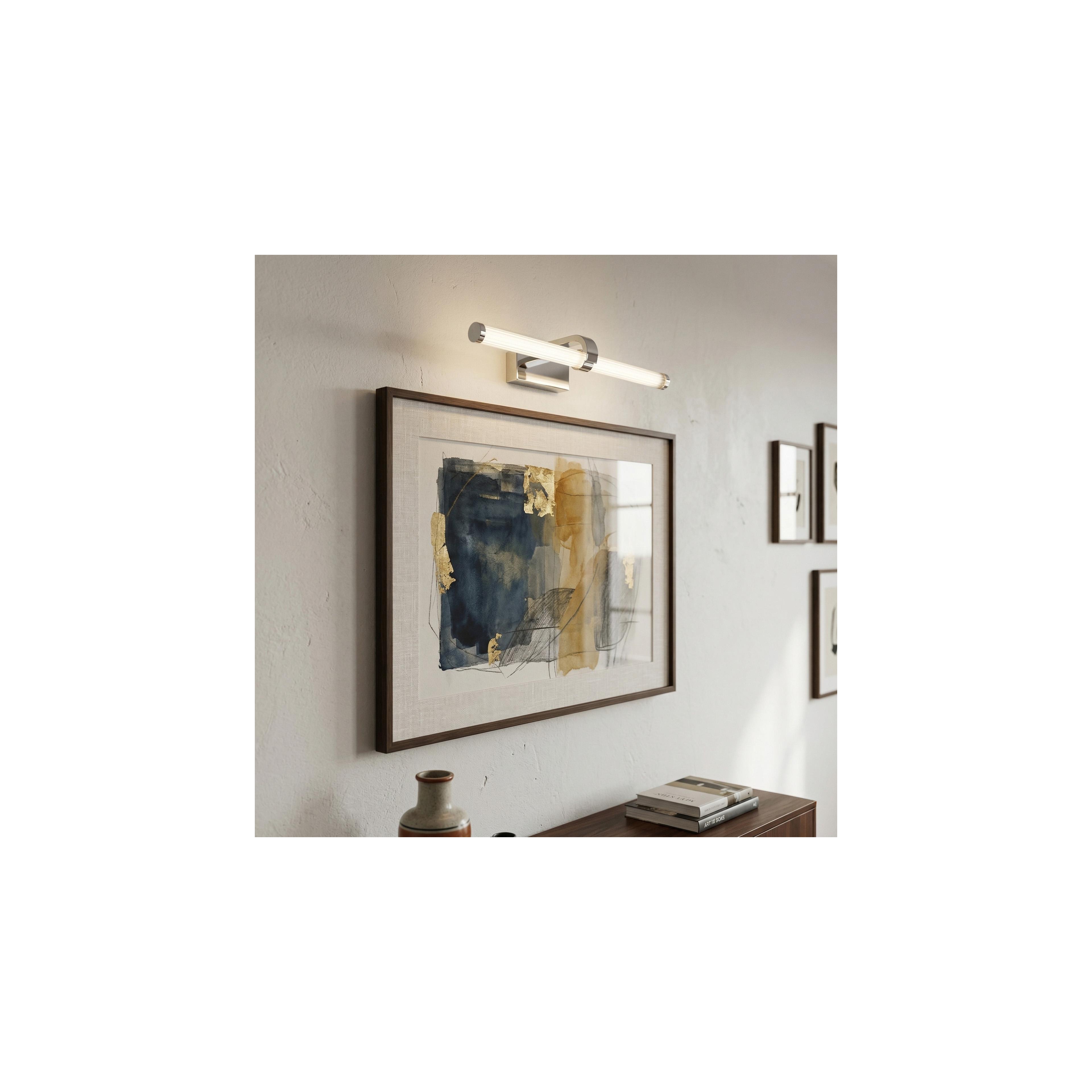 Badrum vägg LED-lampa APP1881-1W 40cm CHROME