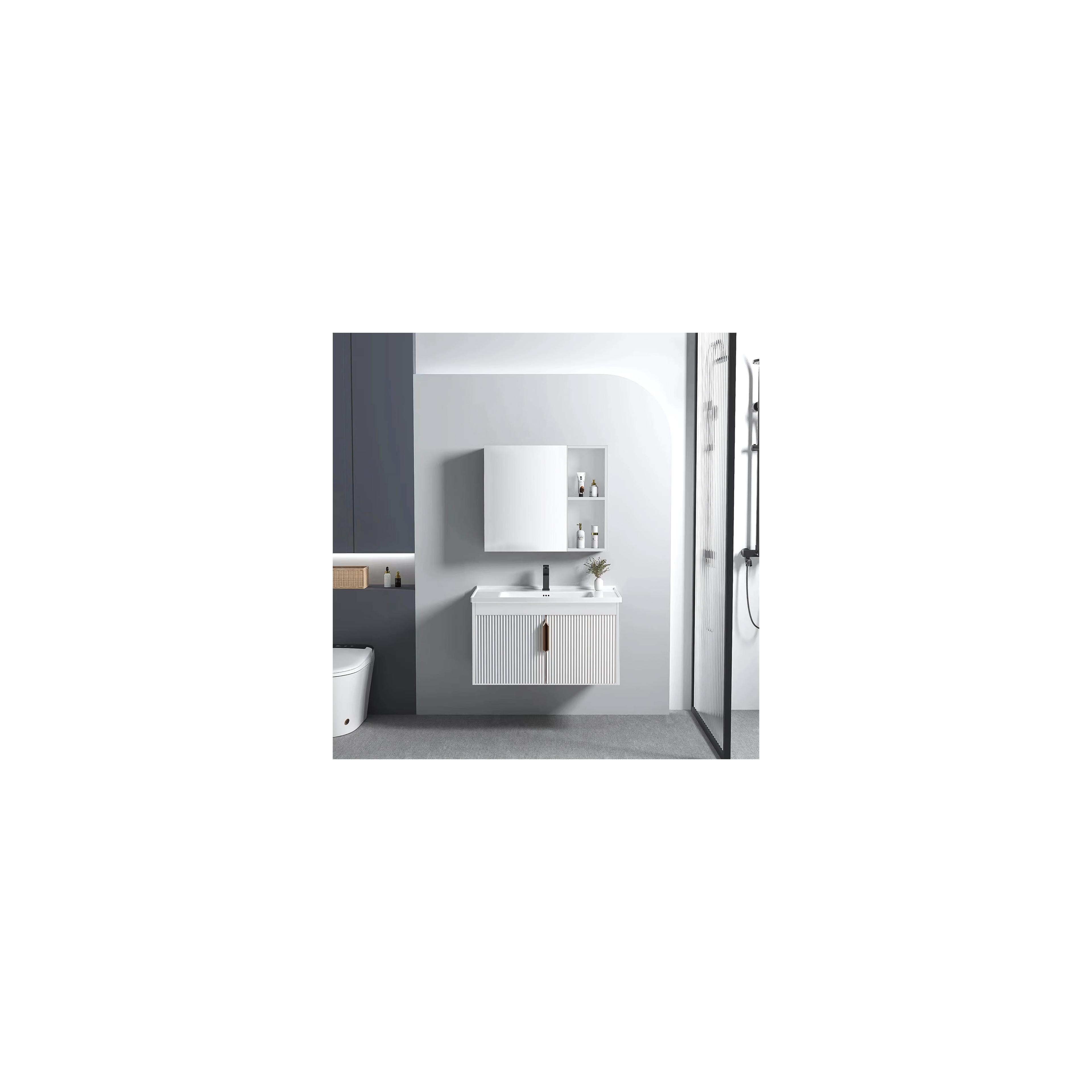 Kylpyhuonekalustesetti pesualtaalla Astor 60cm White