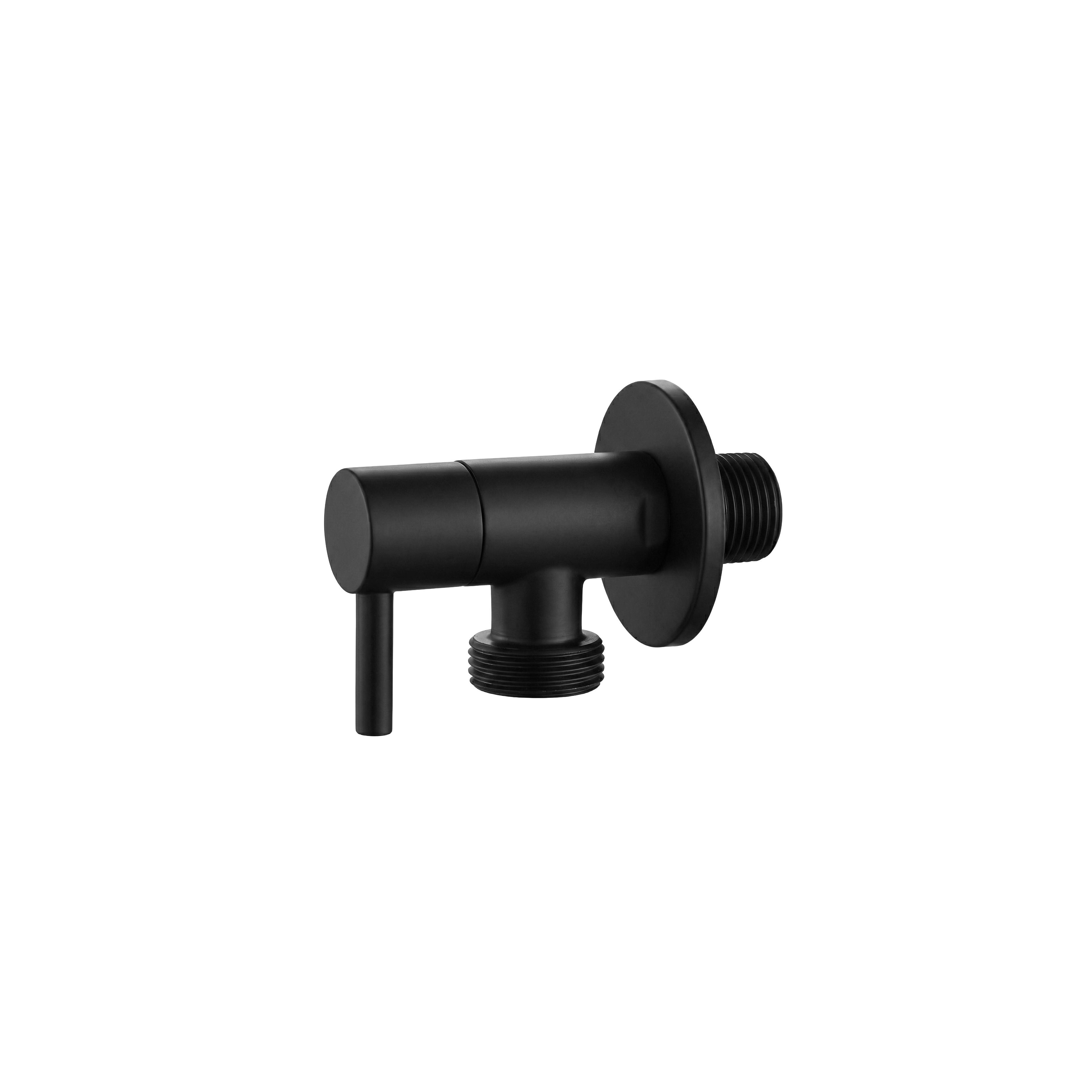Robinet d’angle 1/2" x 3/4" Black