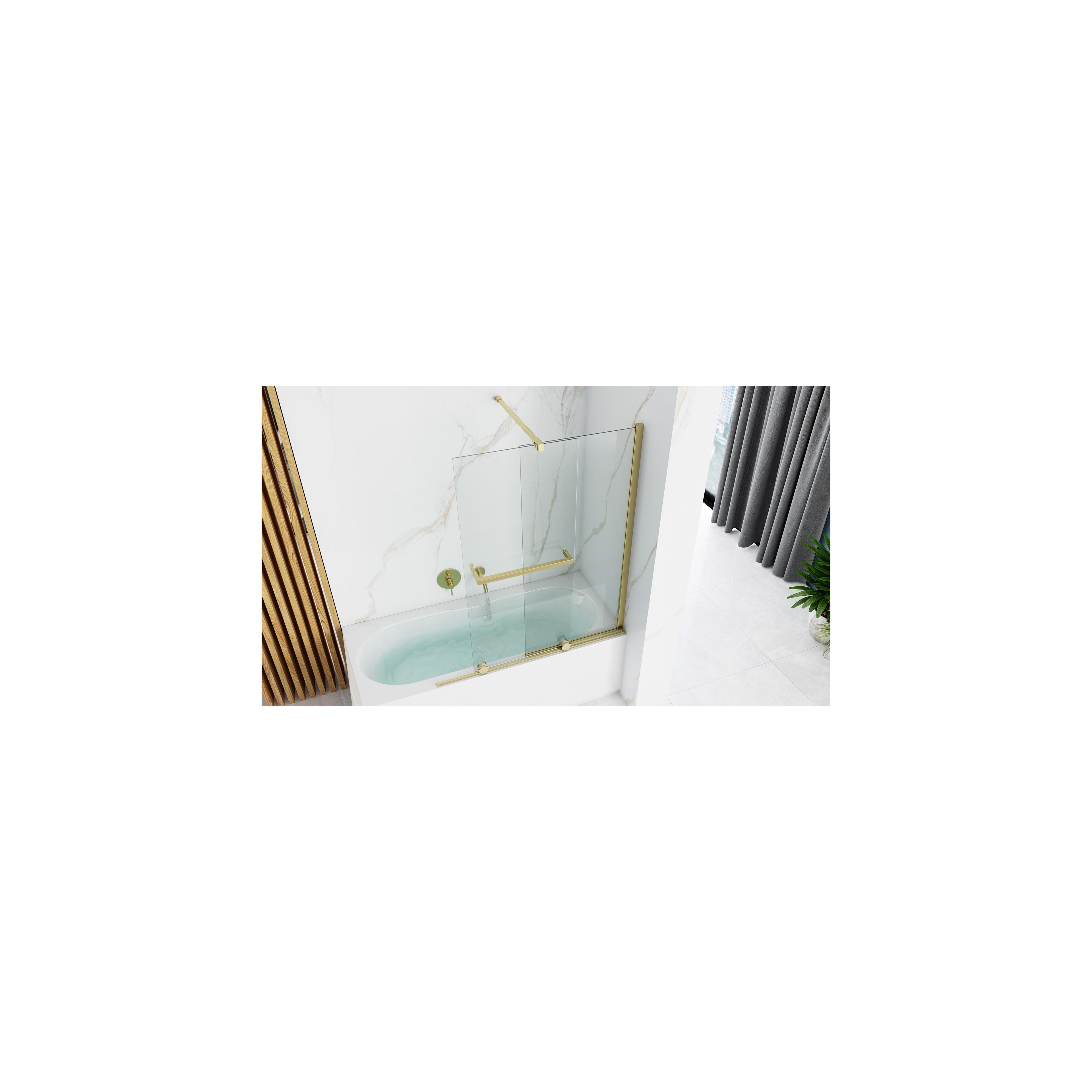 Pare-baignoire Rea Fabian Gold 100
